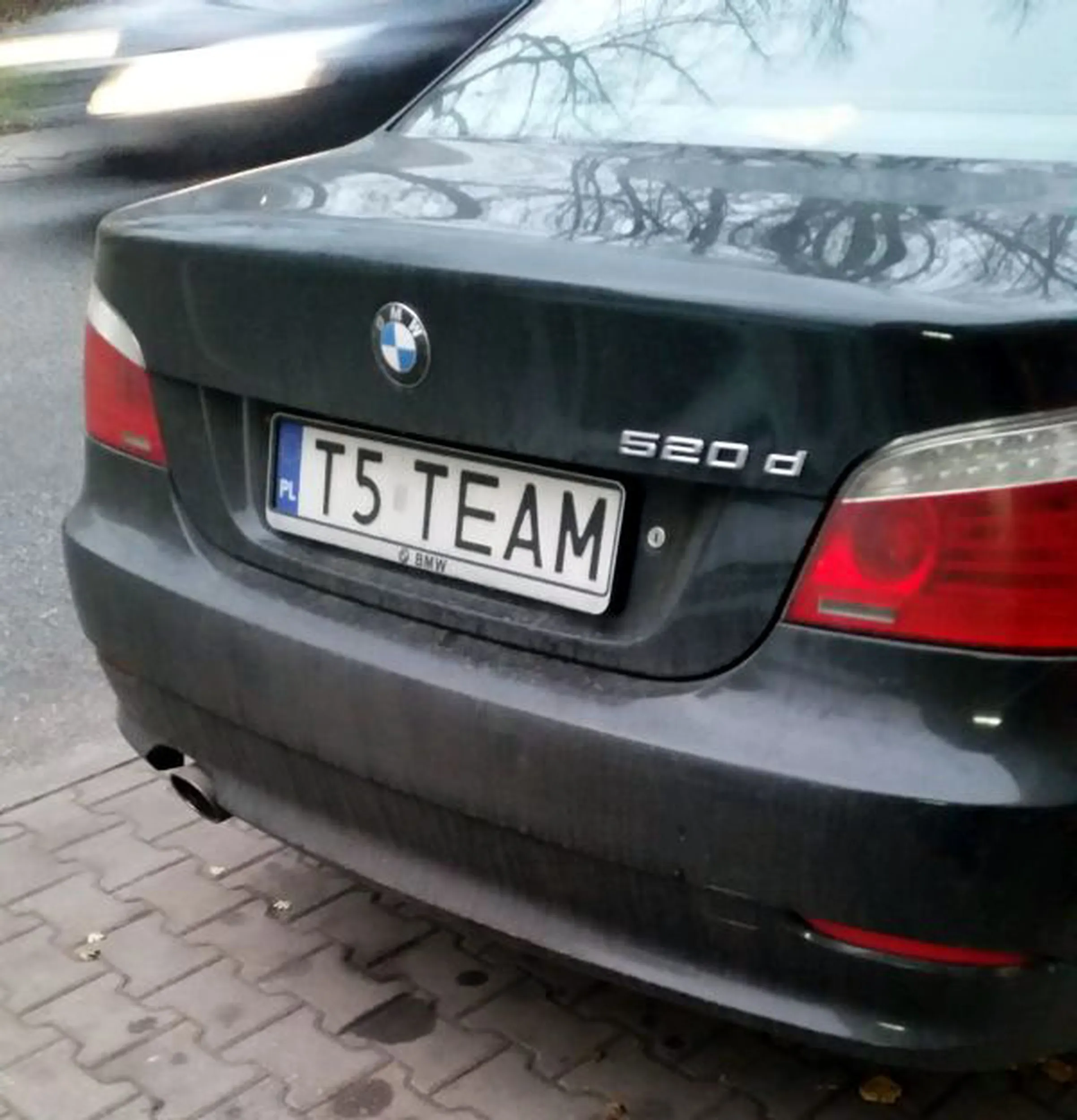 Fajny numer, blacha T5 TEAM