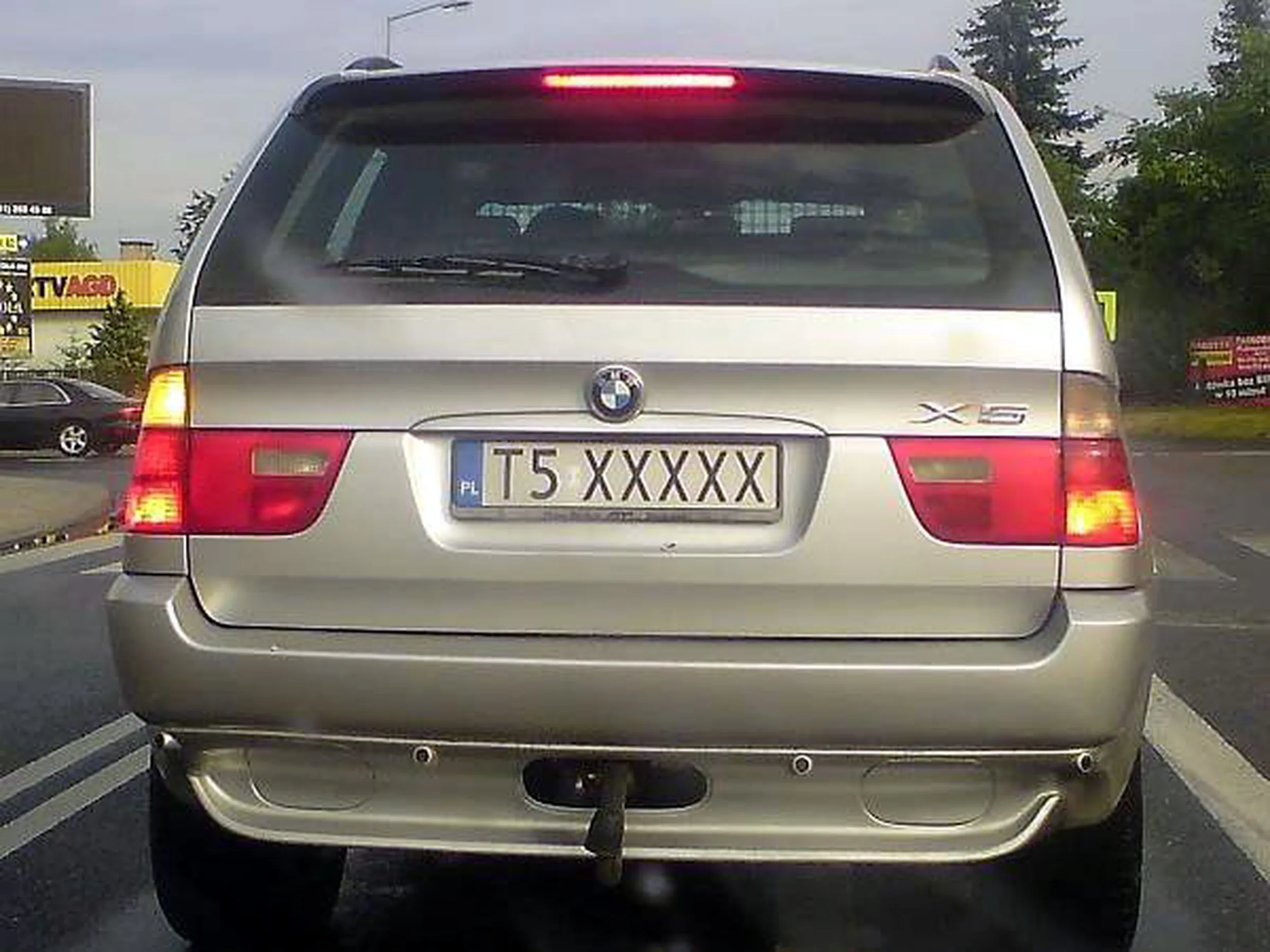 Fajny numer, blacha T5 XXXXX