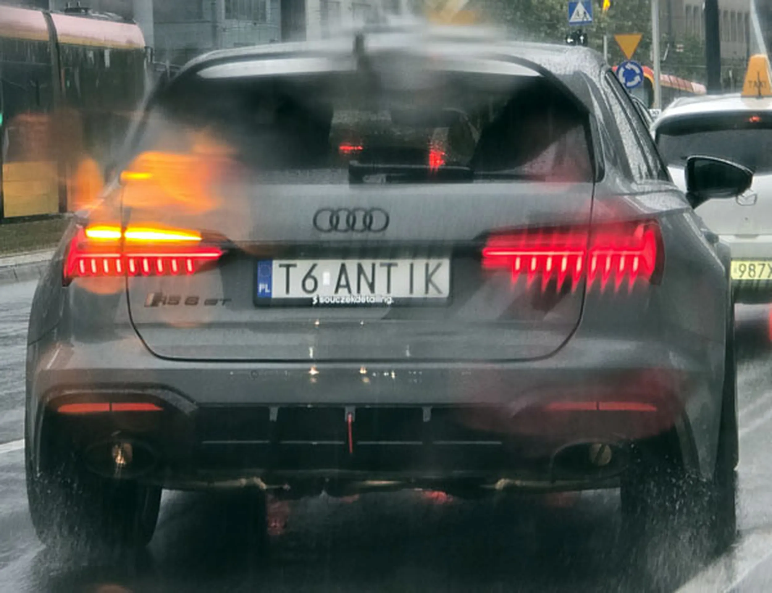 Fajny numer, blacha T6 ANTIK