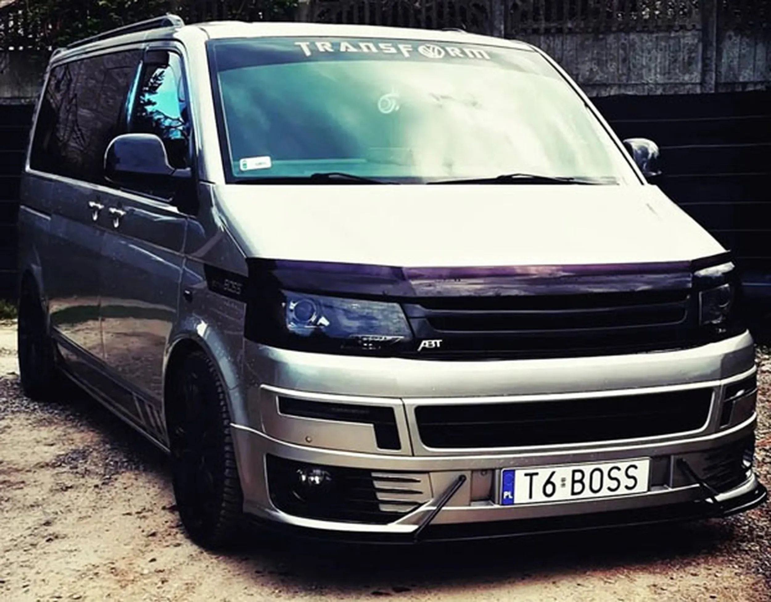 Fajny numer, blacha T6 BOSS