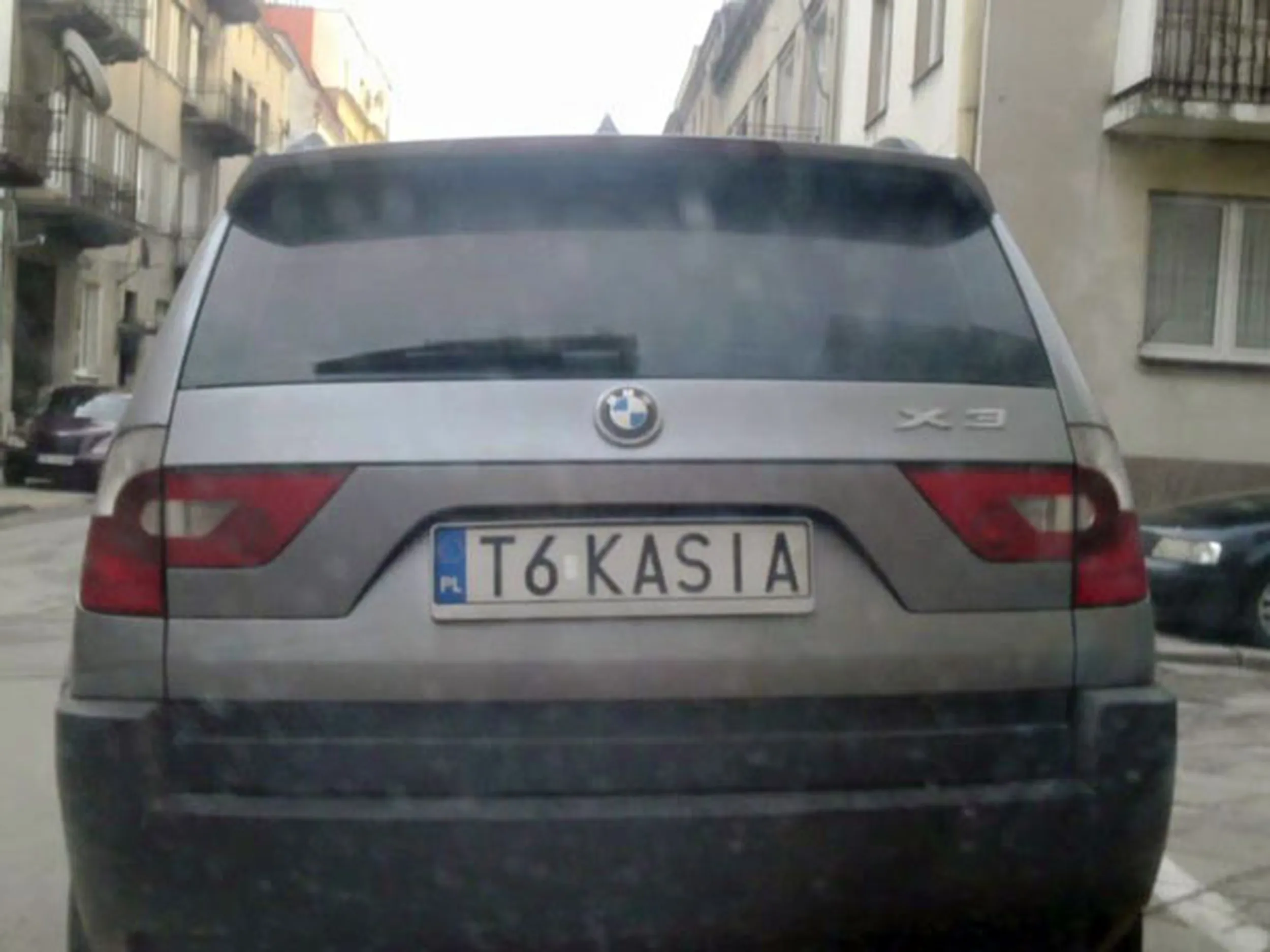 Fajny numer, blacha T6 KASIA