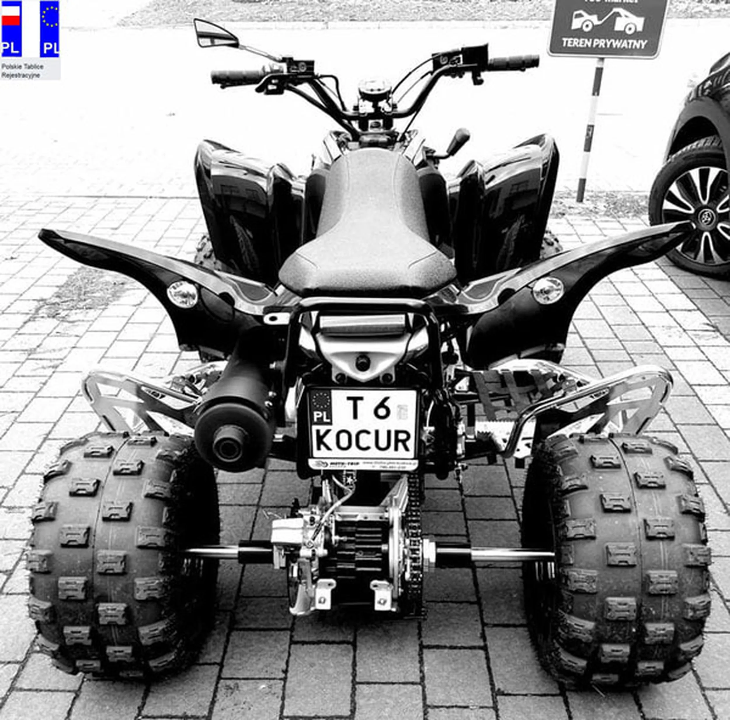 Fajny numer, blacha T6 KOCUR