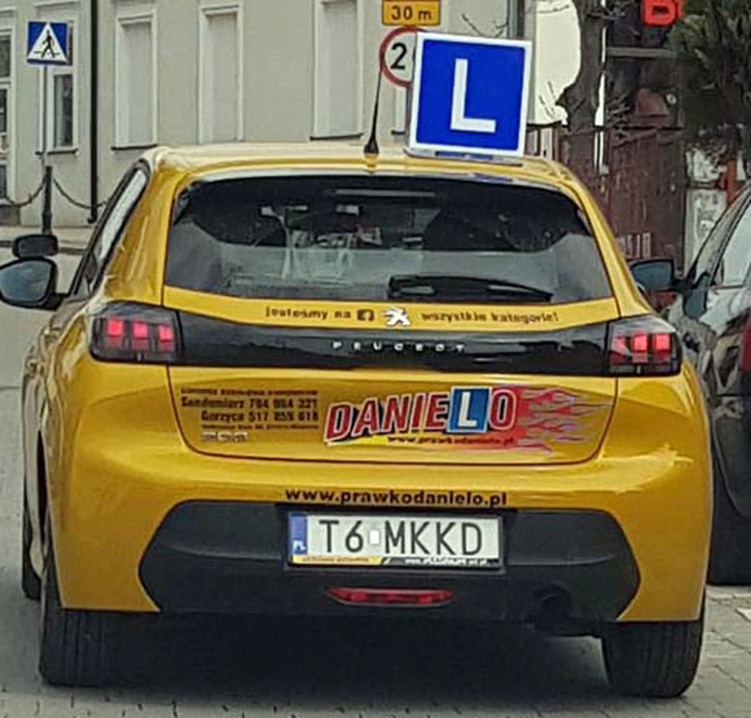 Fajny numer, blacha T6 MKKD