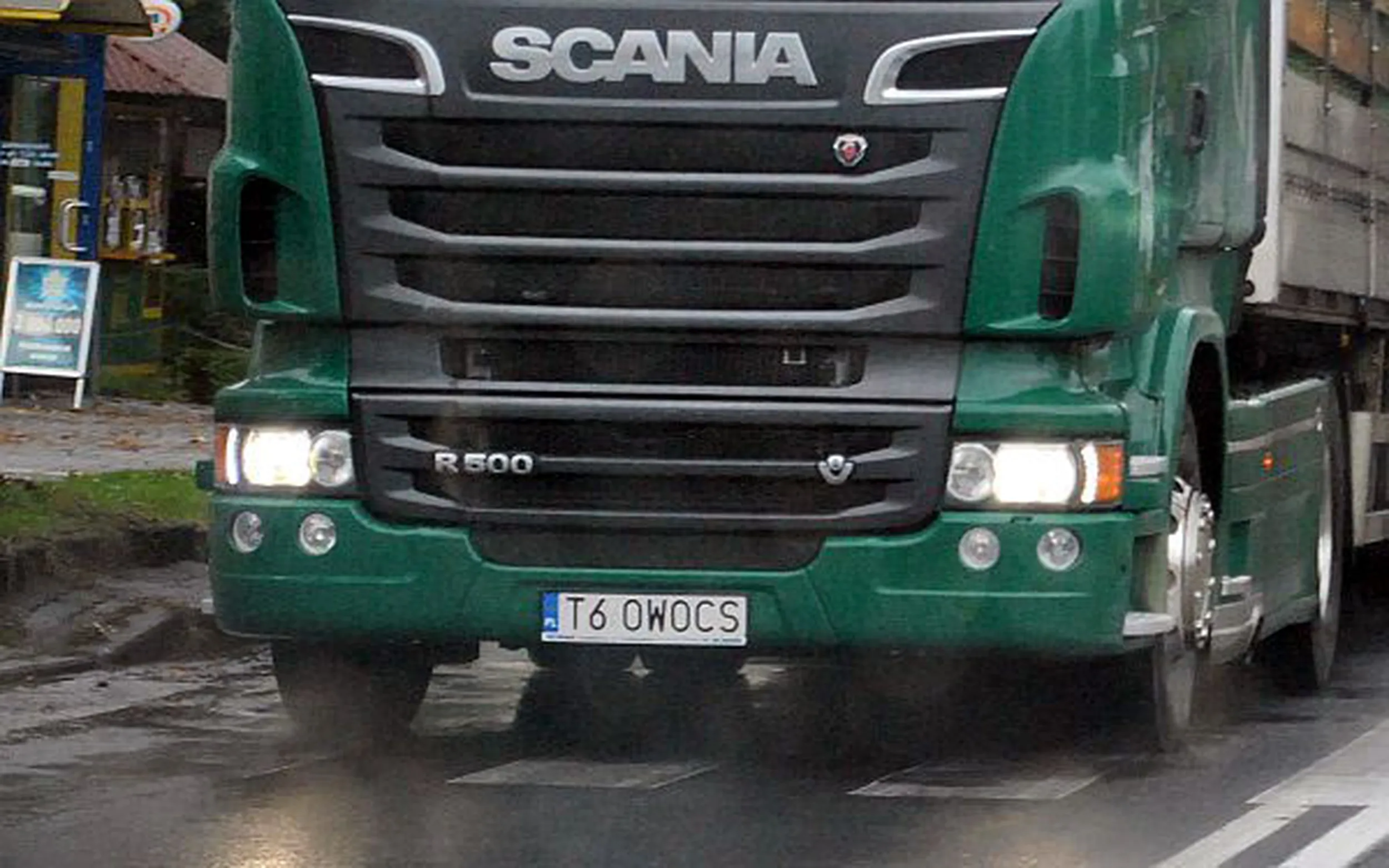 Fajny numer, blacha T6 OWOCS