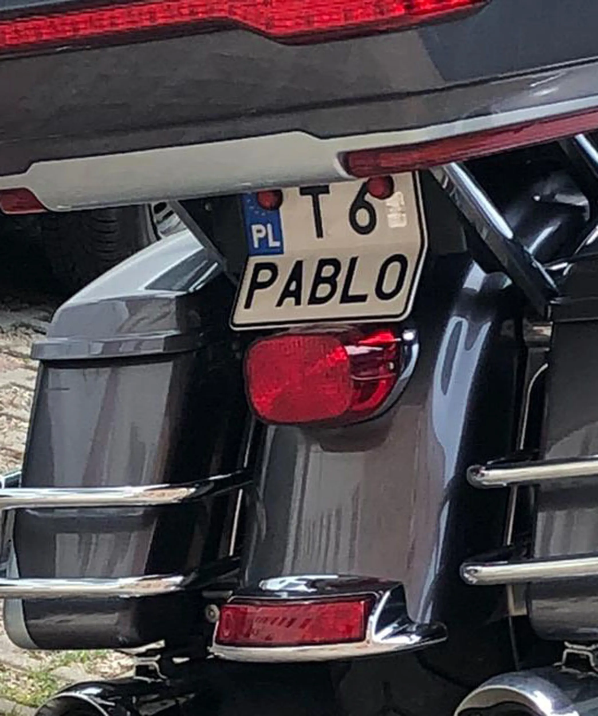 Fajny numer, blacha T6 PABLO