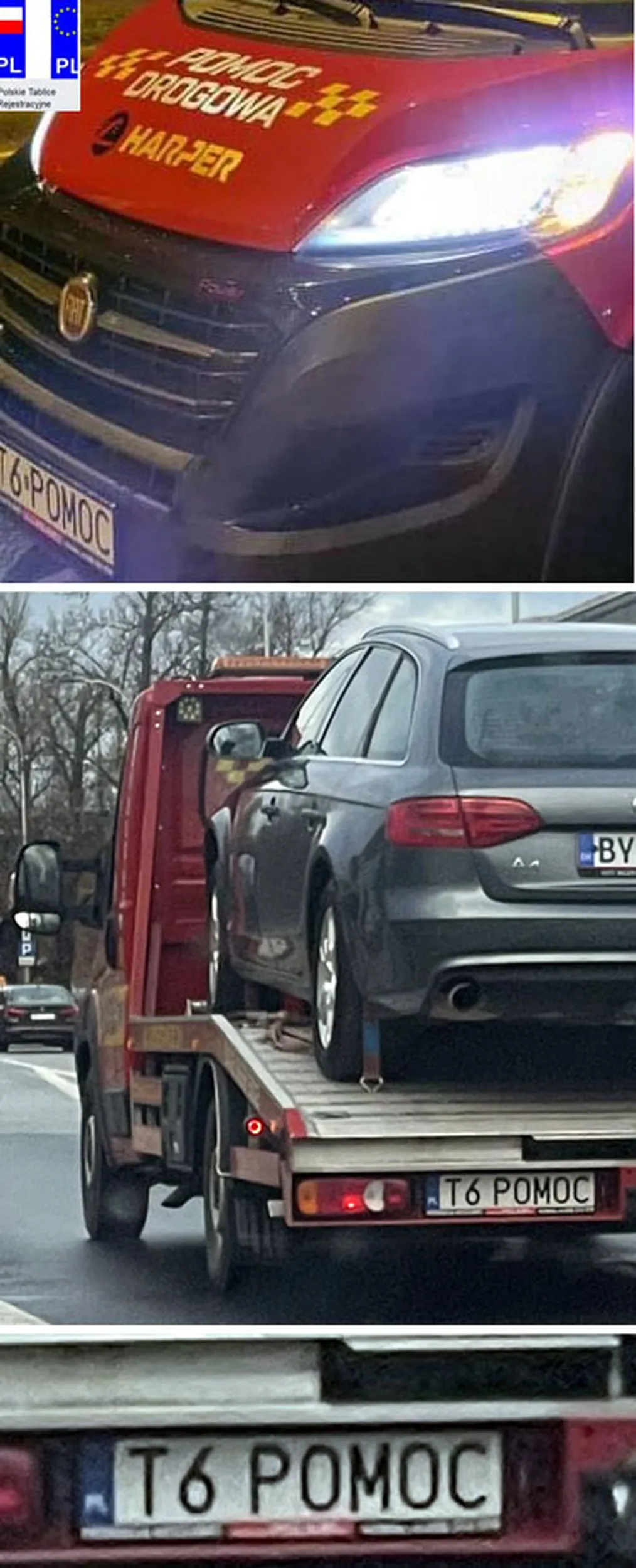 Fajny numer, blacha T6 POMOC