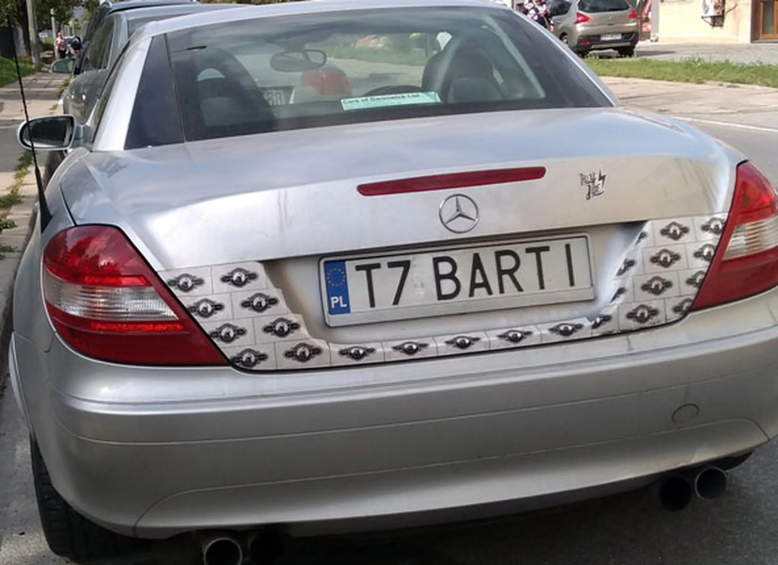 Fajny numer, blacha T7 BARTI