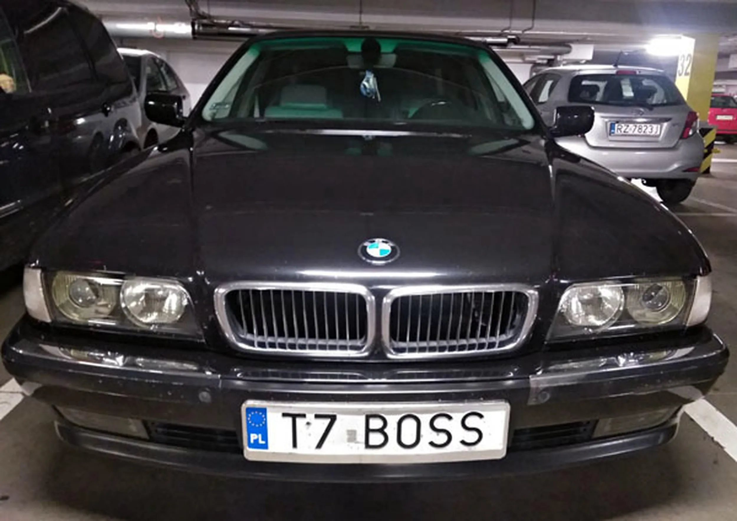 Fajny numer, blacha T7 BOSS