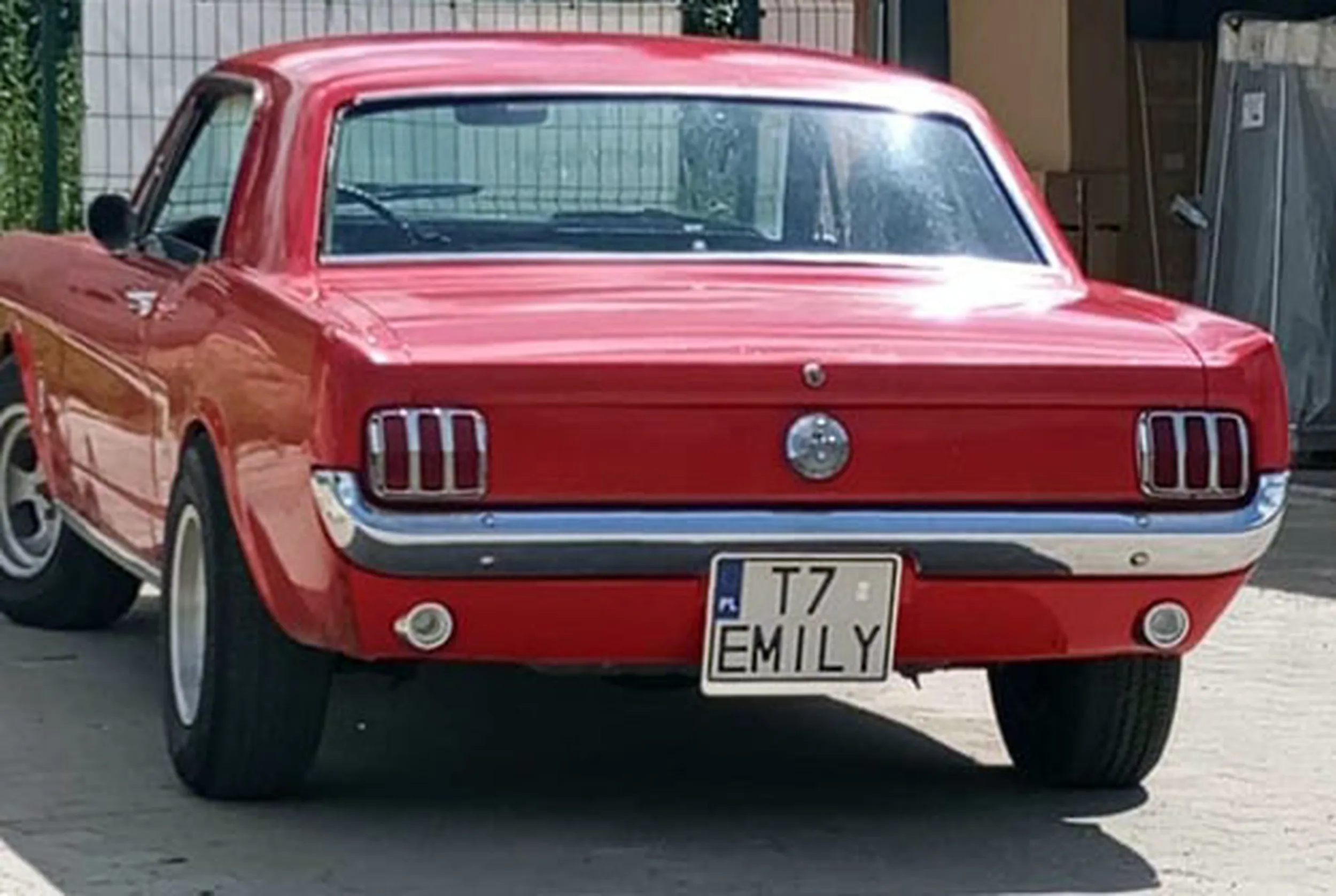 Fajny numer, blacha T7 EMILY