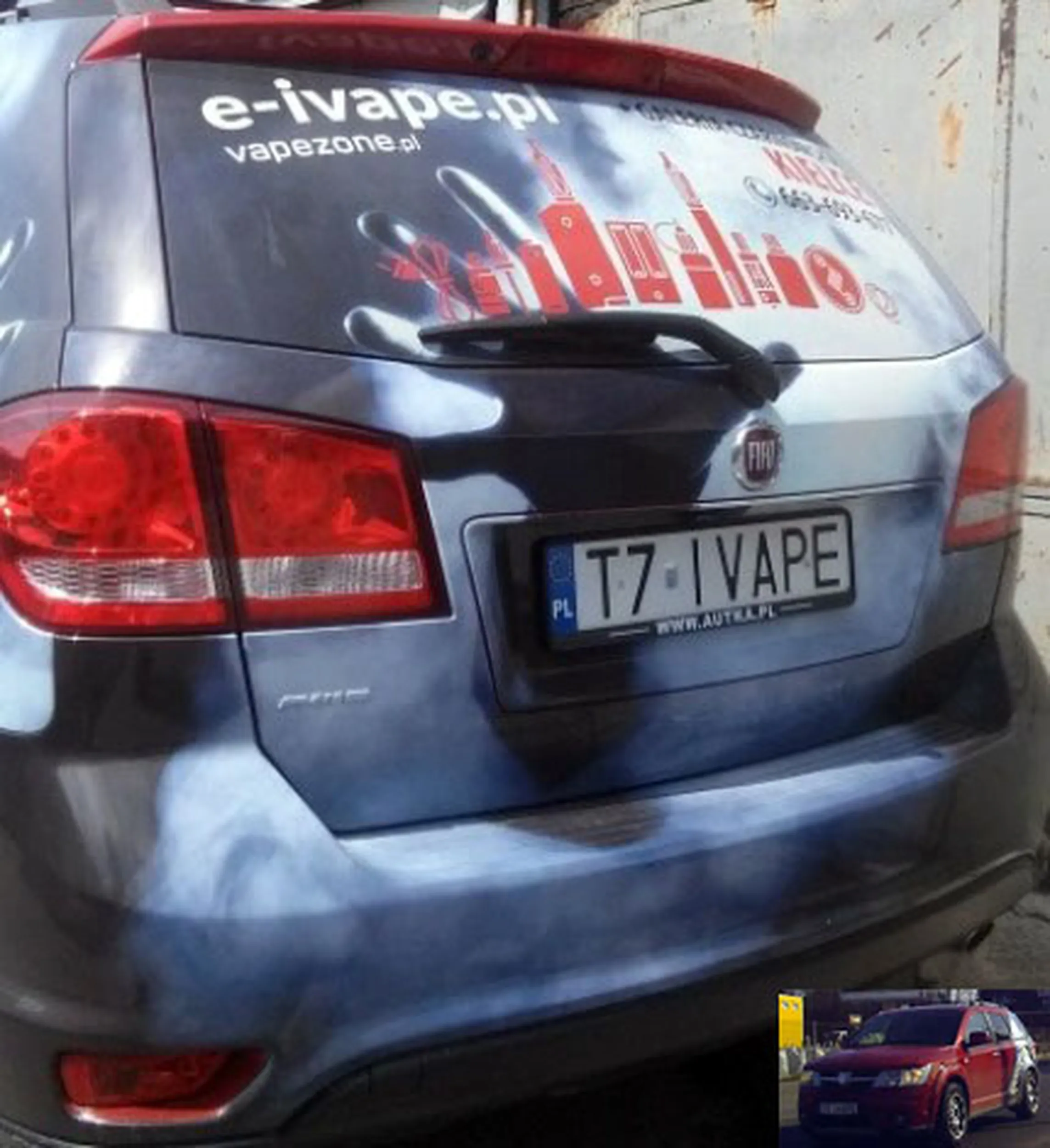 Fajny numer, blacha T7 IVAPE