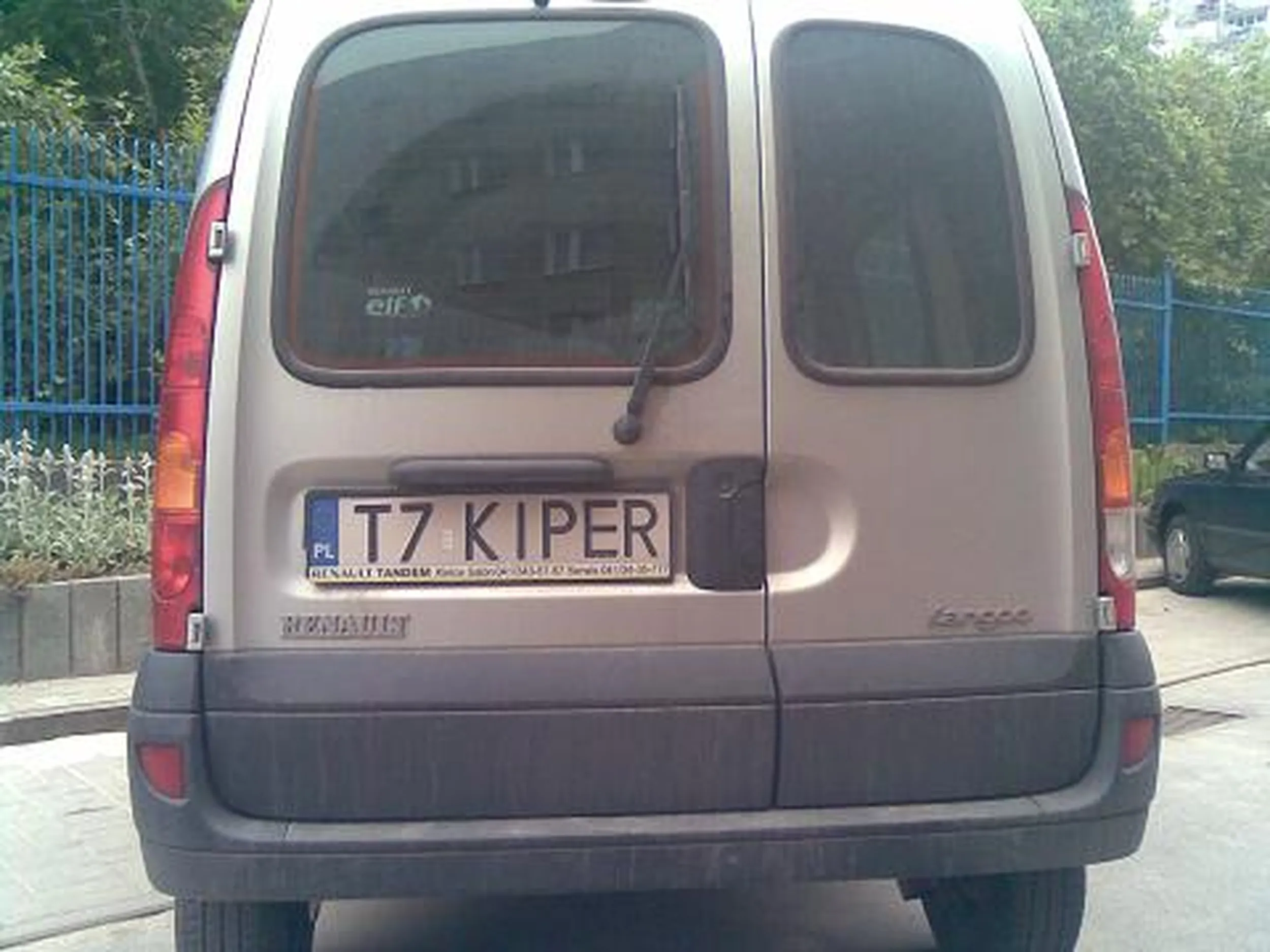 Fajny numer, blacha T7 KIPER