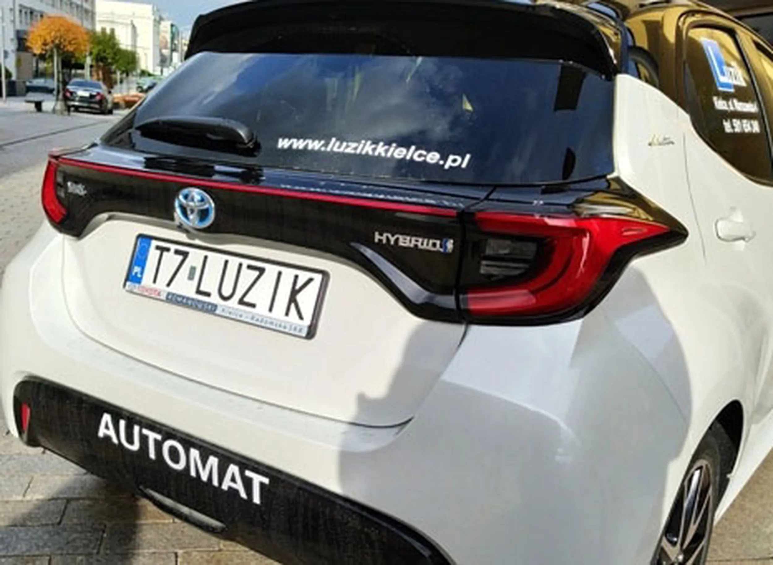 Fajny numer, blacha T7 LUZIK