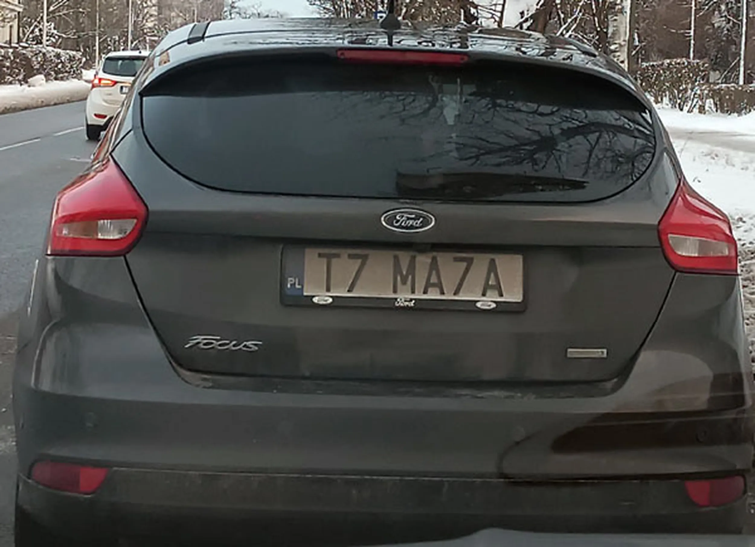 Fajny numer, blacha T7 MA7A