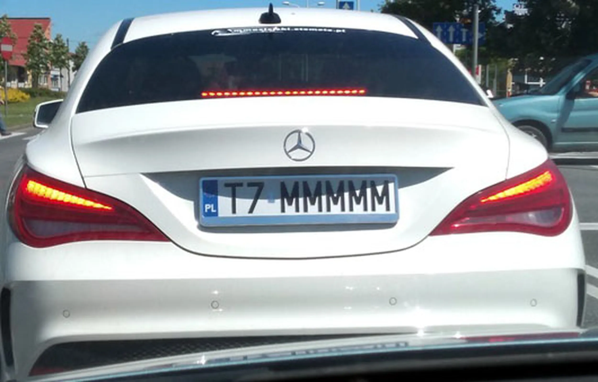 Fajny numer, blacha T7 MMMMM