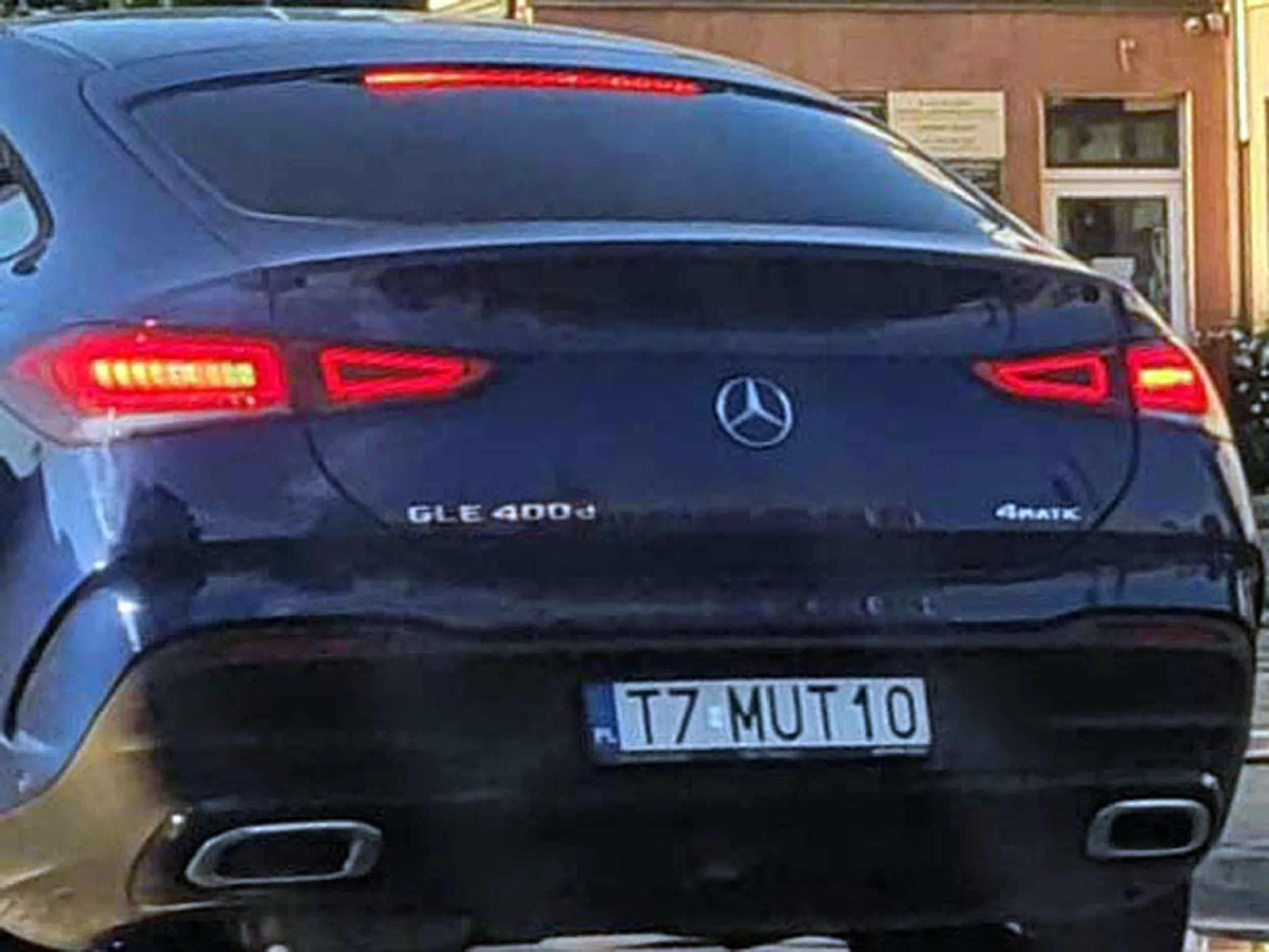 Fajny numer, blacha T7 MUT10