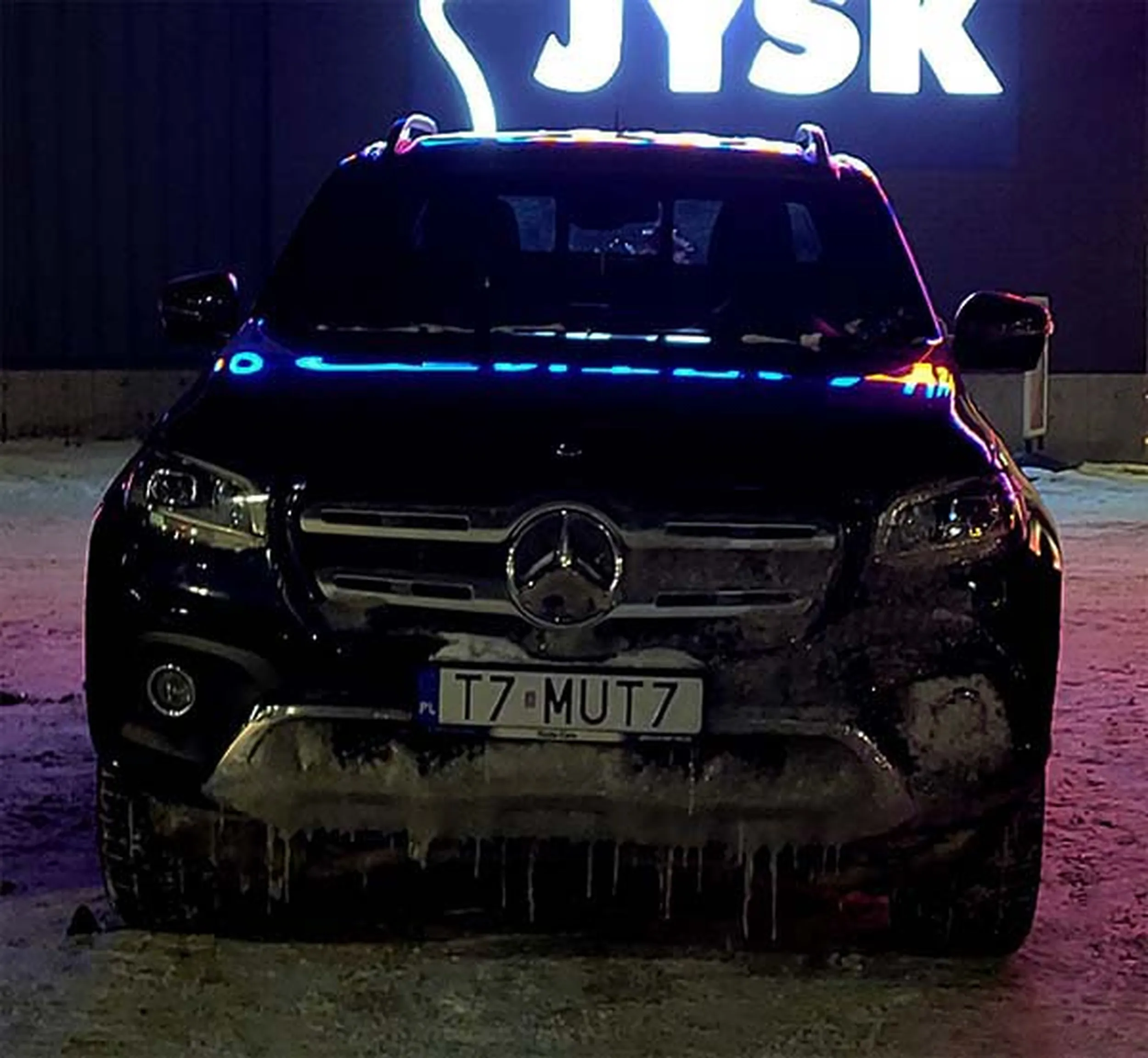 Fajny numer, blacha T7 MUT7