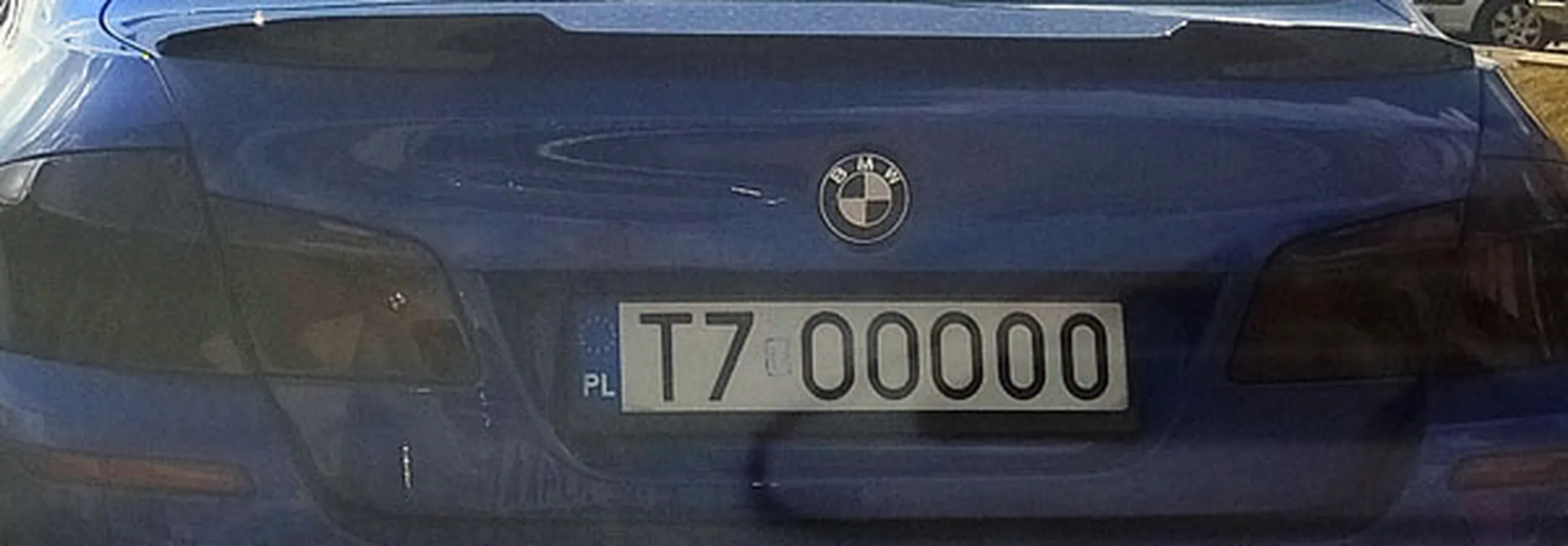 Fajny numer, blacha T7 OOO00