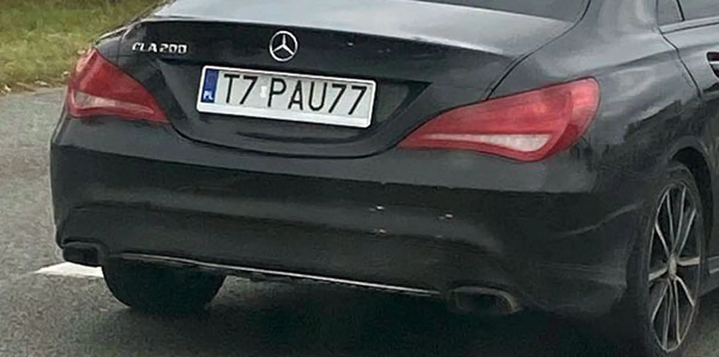 Fajny numer, blacha T7 PAU77