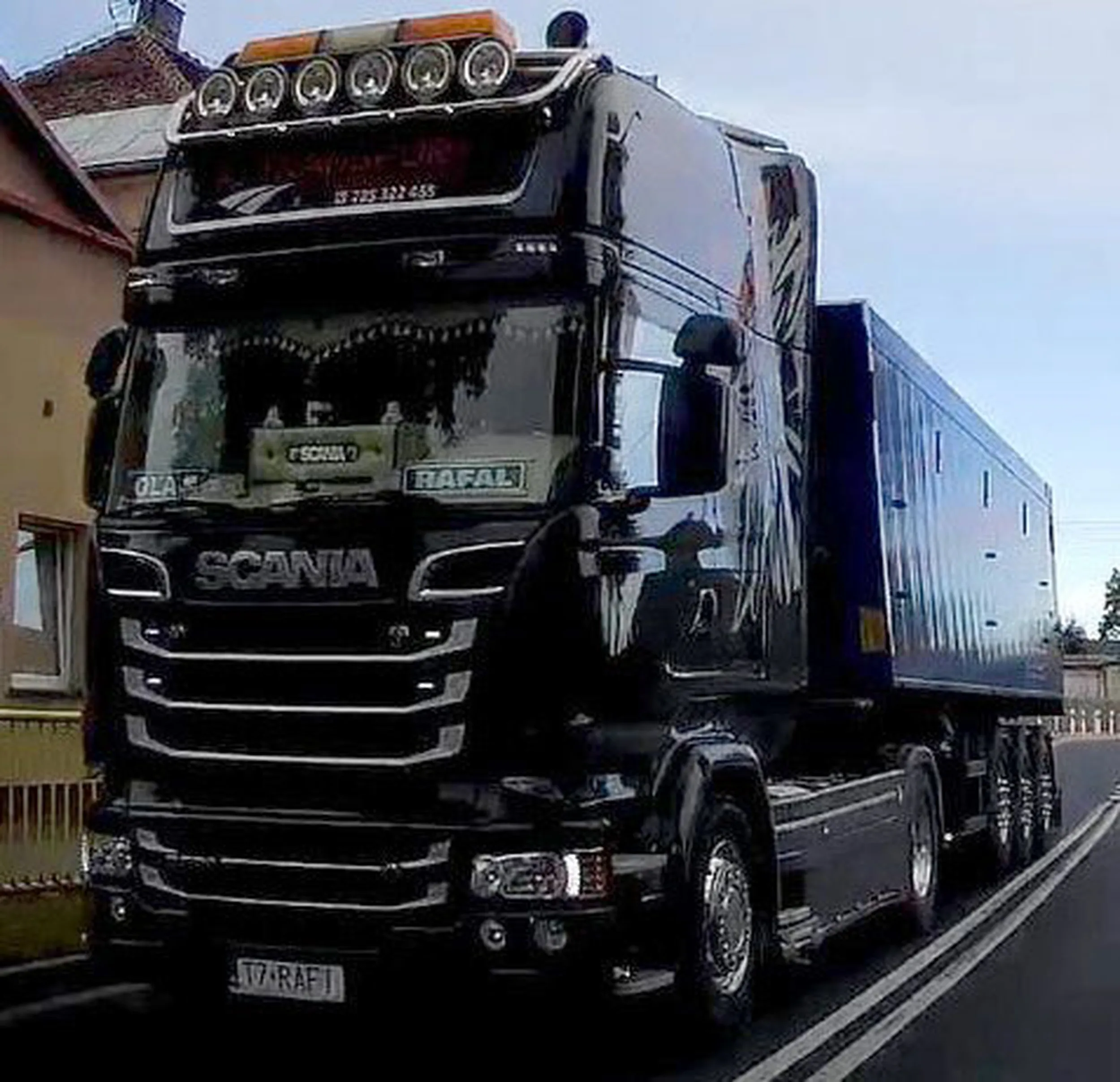 Fajny numer, blacha T7 RAFI