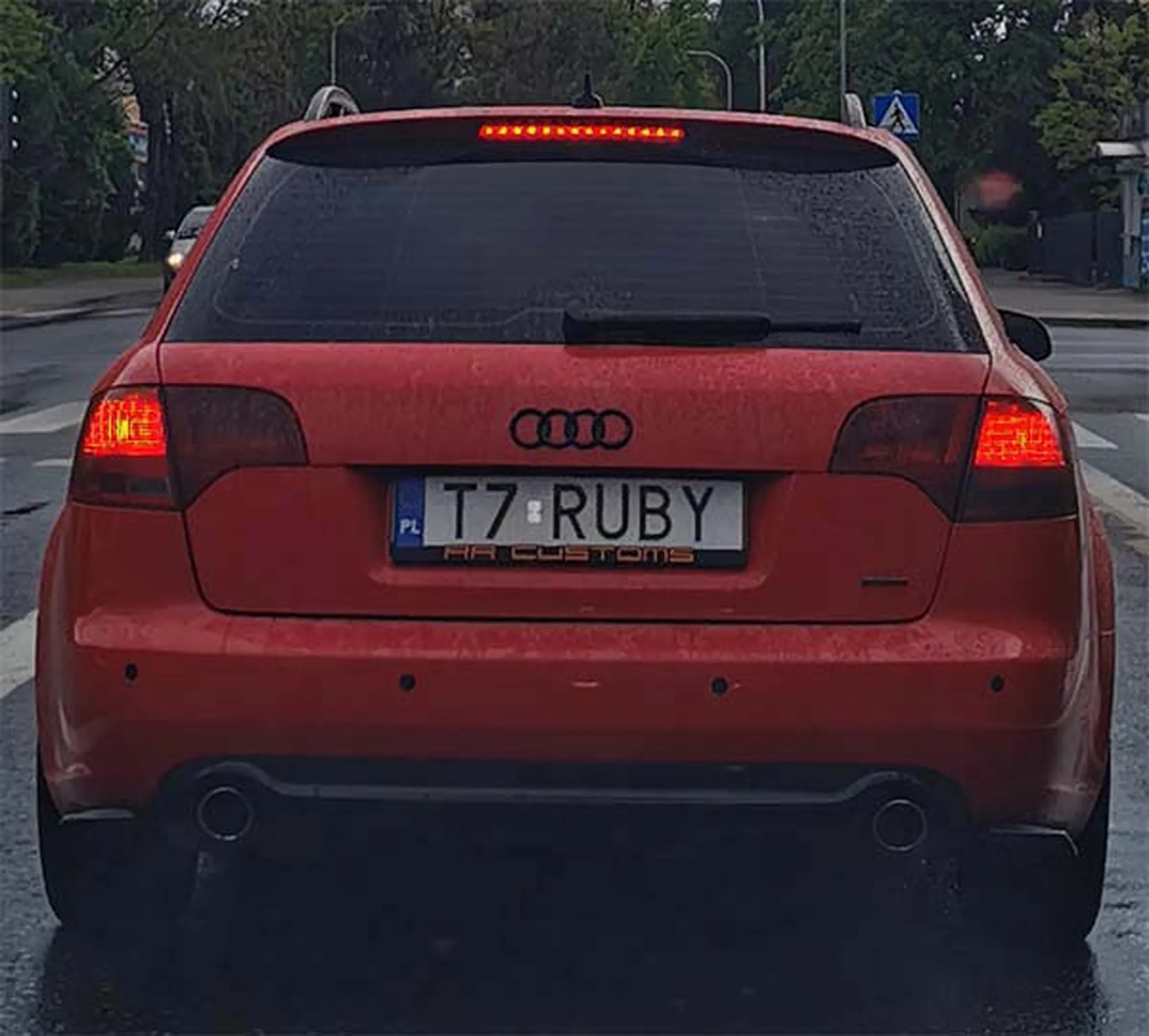 Fajny numer, blacha T7 RUBY