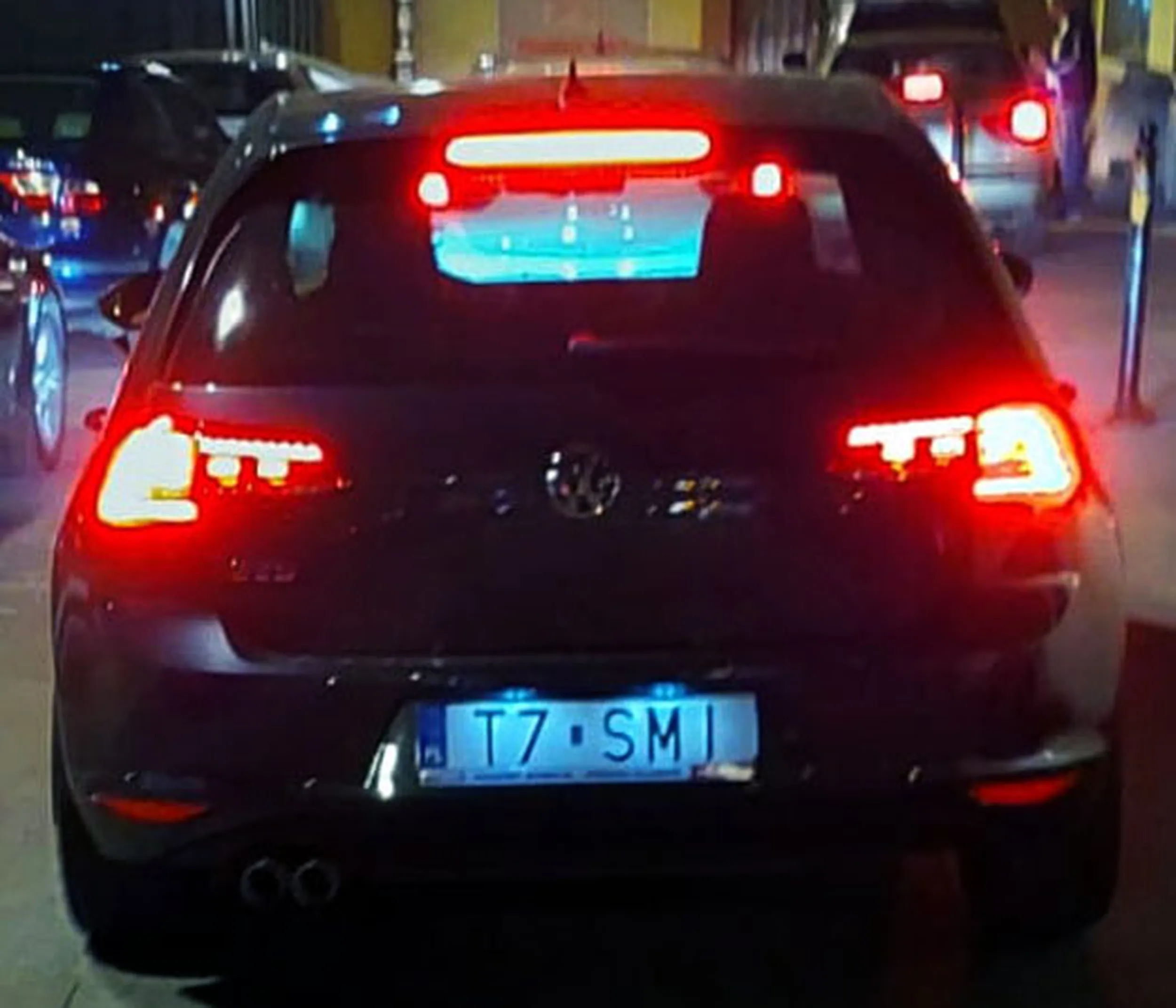 Fajny numer, blacha T7 SMI