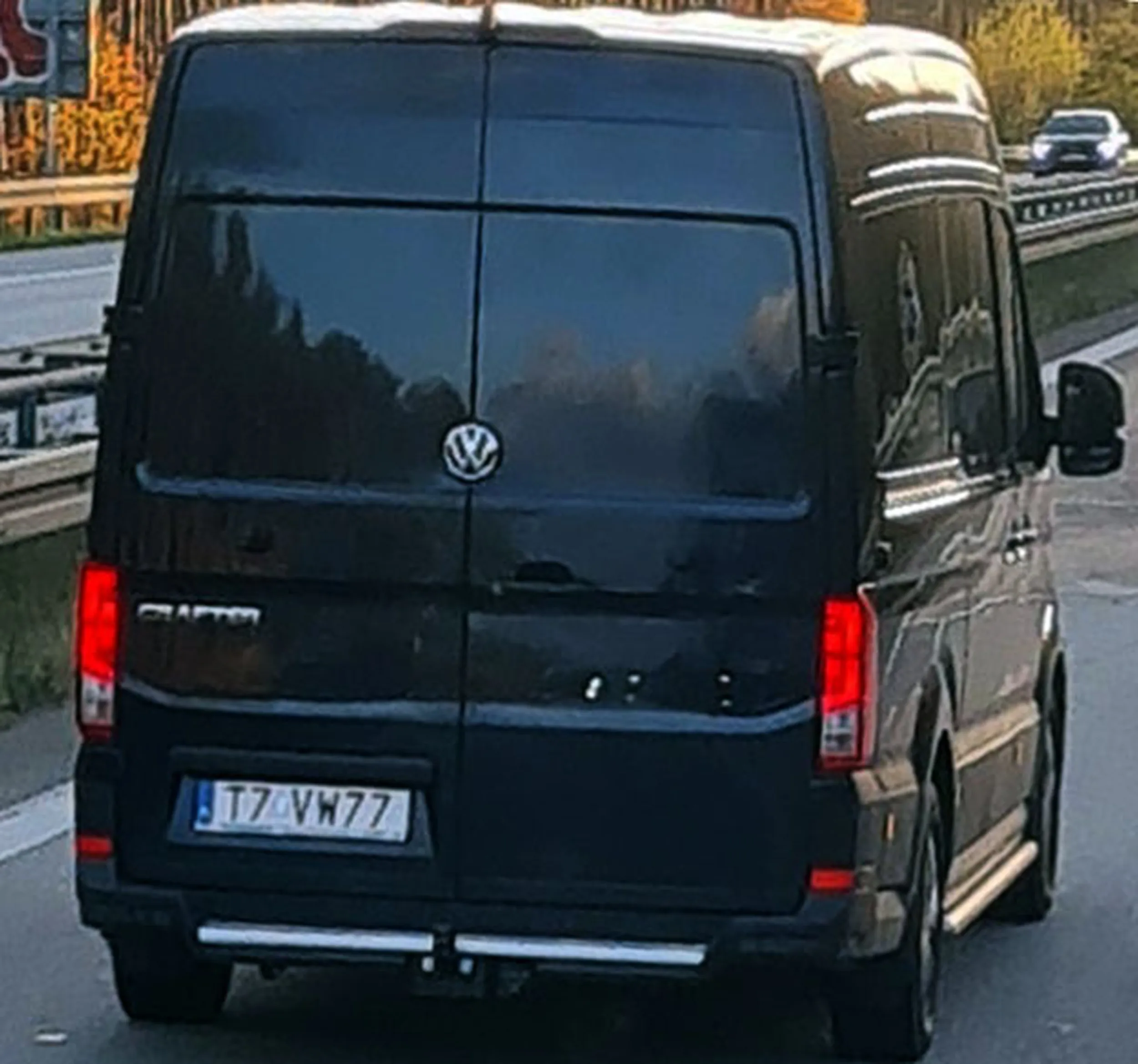 Fajny numer, blacha T7 VW77