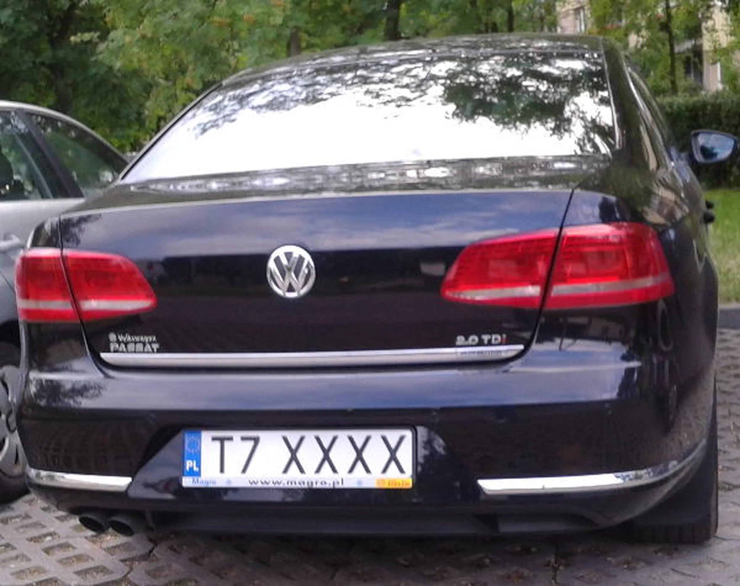 Fajny numer, blacha T7 XXXX