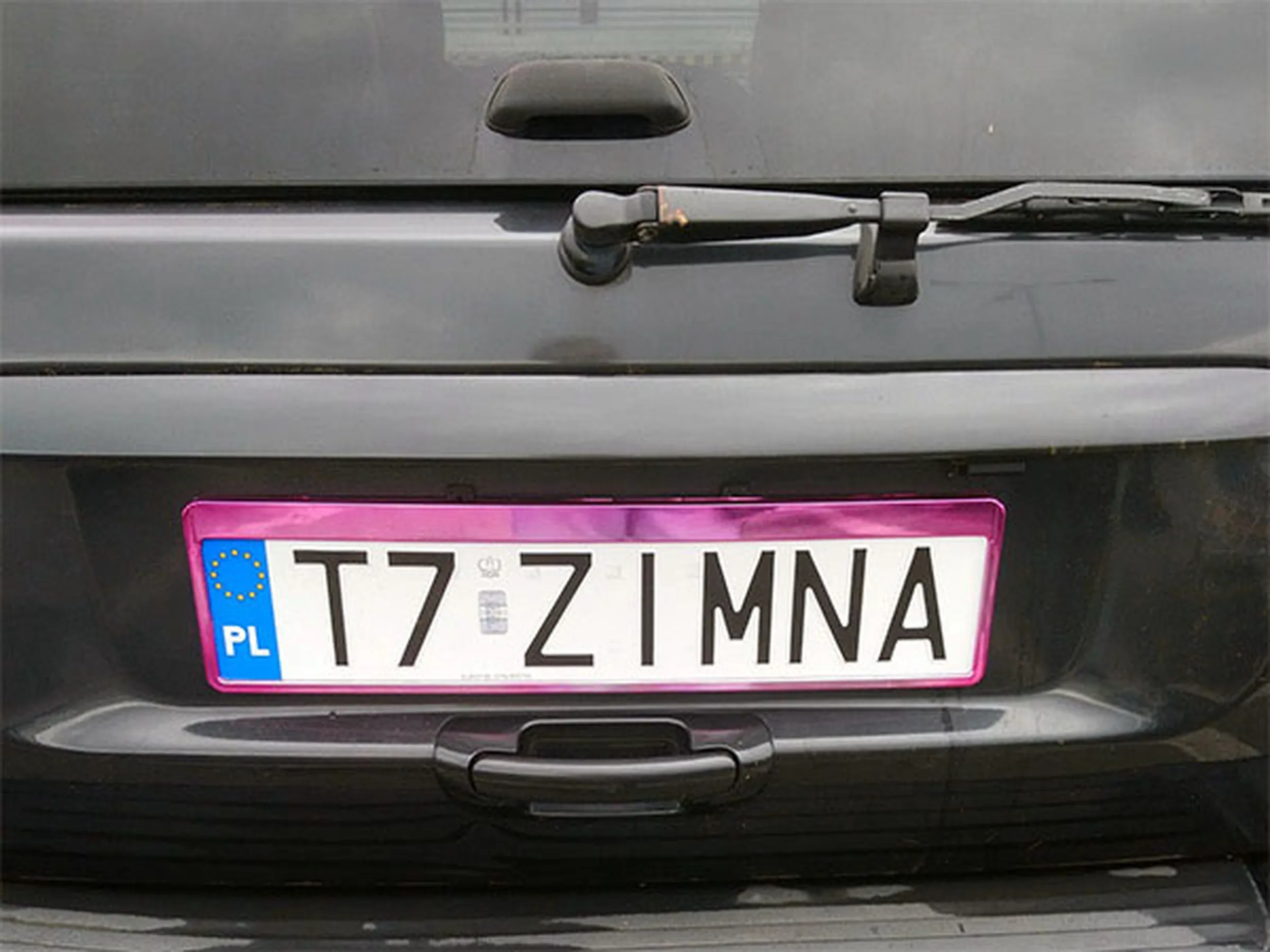 Fajny numer, blacha T7 ZIMNA