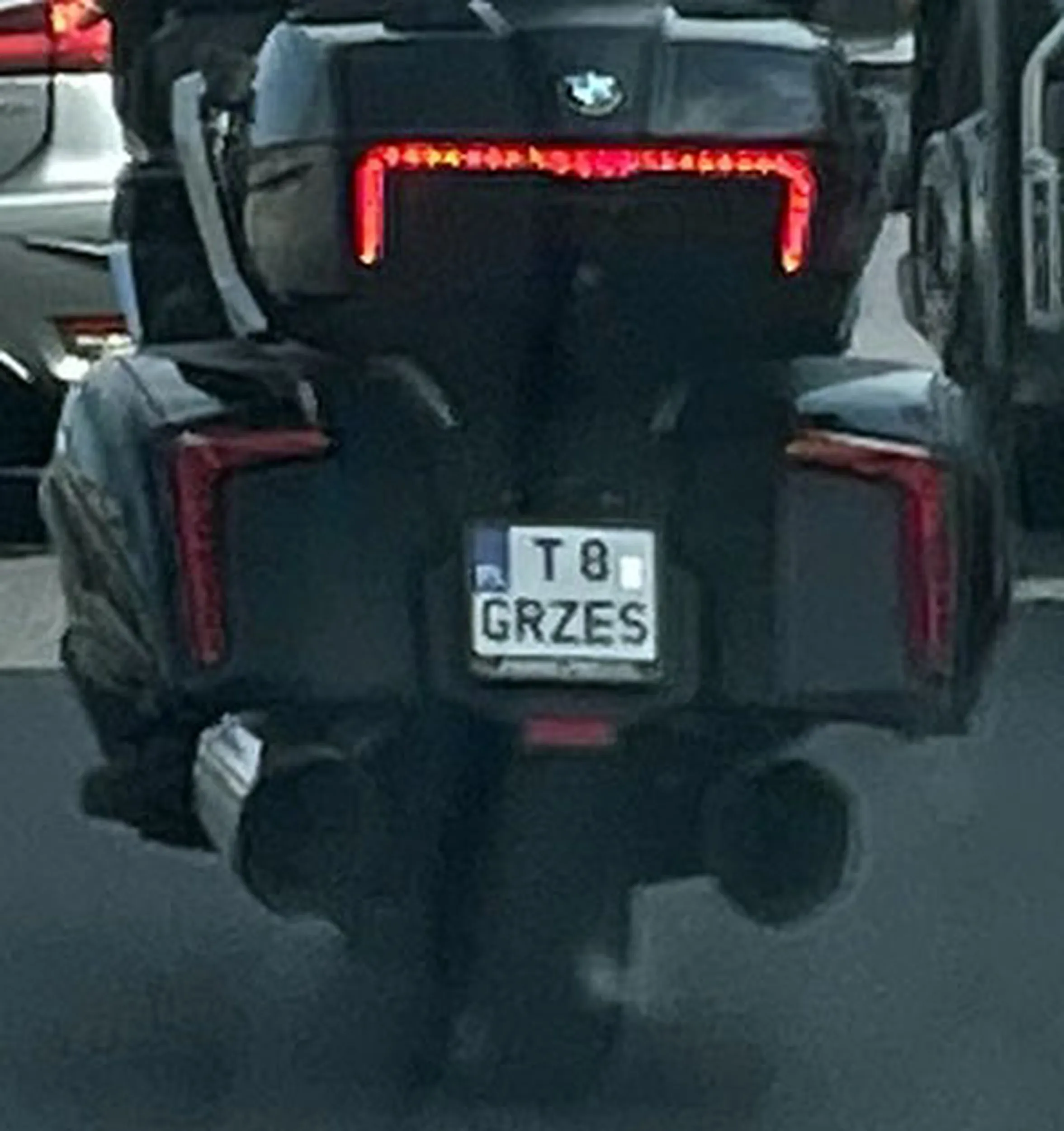 Fajny numer, blacha T8 GRZES