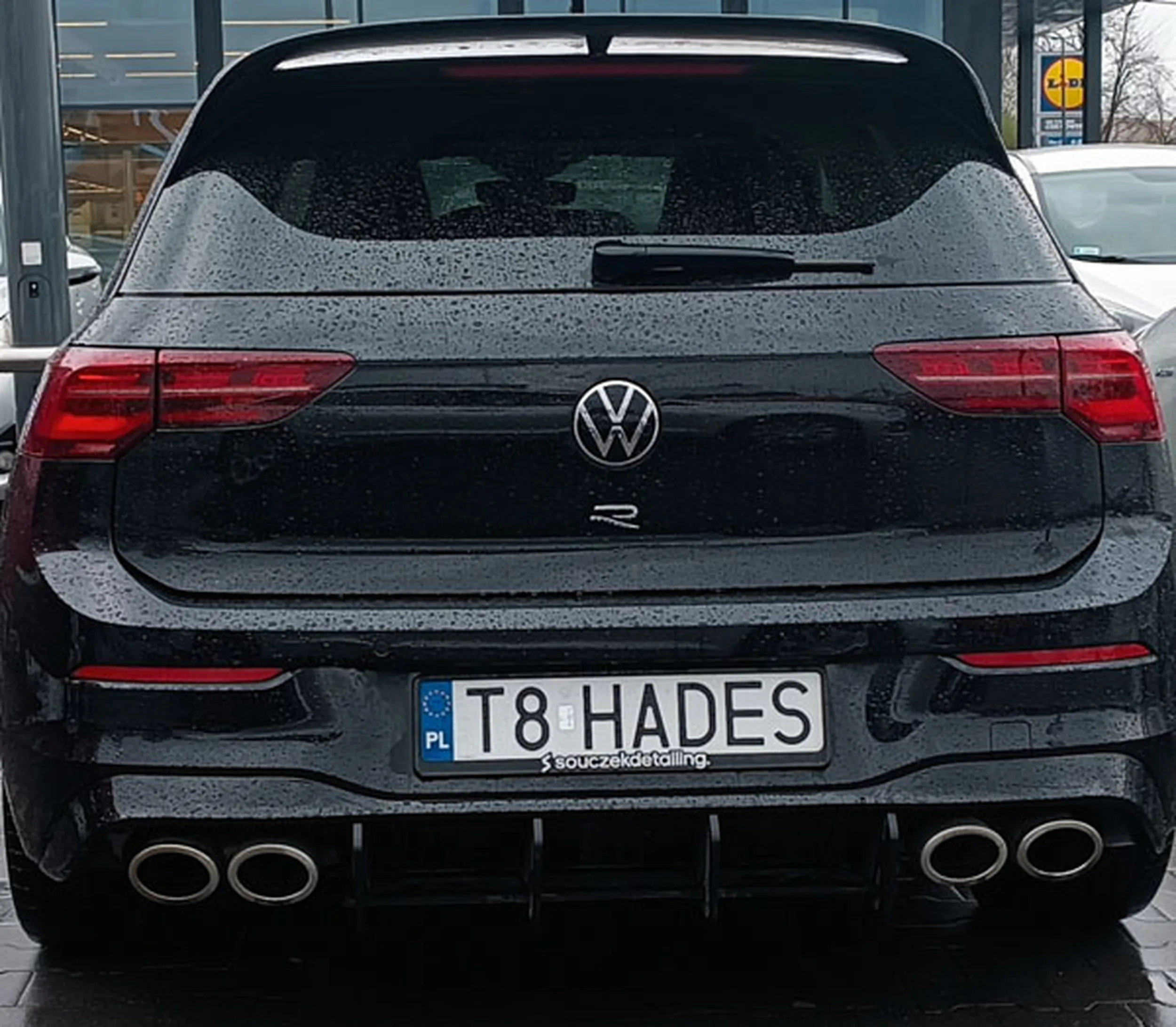 Fajny numer, blacha T8 HADES