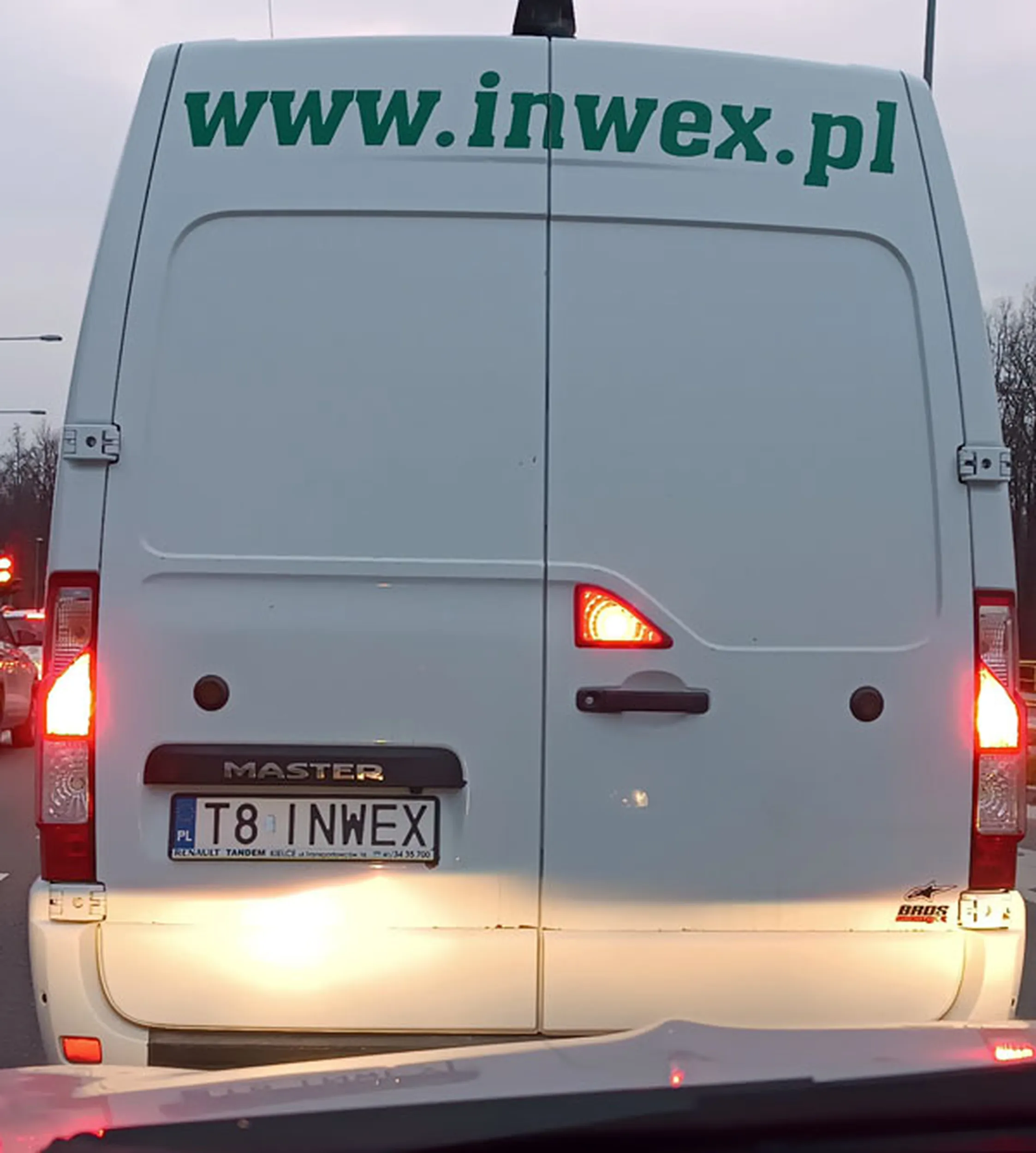 Fajny numer, blacha T8 INWEX