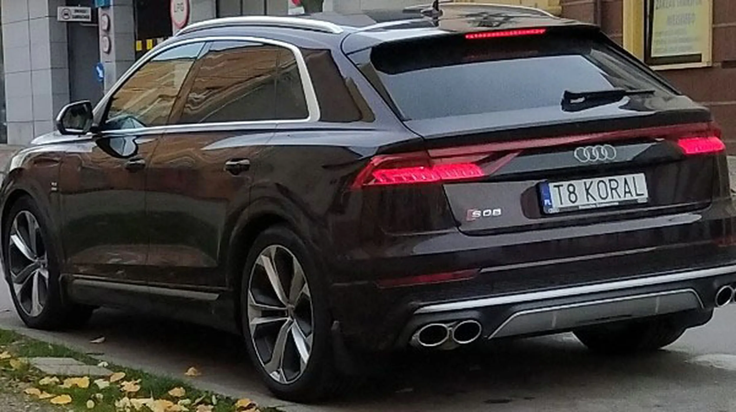 Fajny numer, blacha T8 KORAL