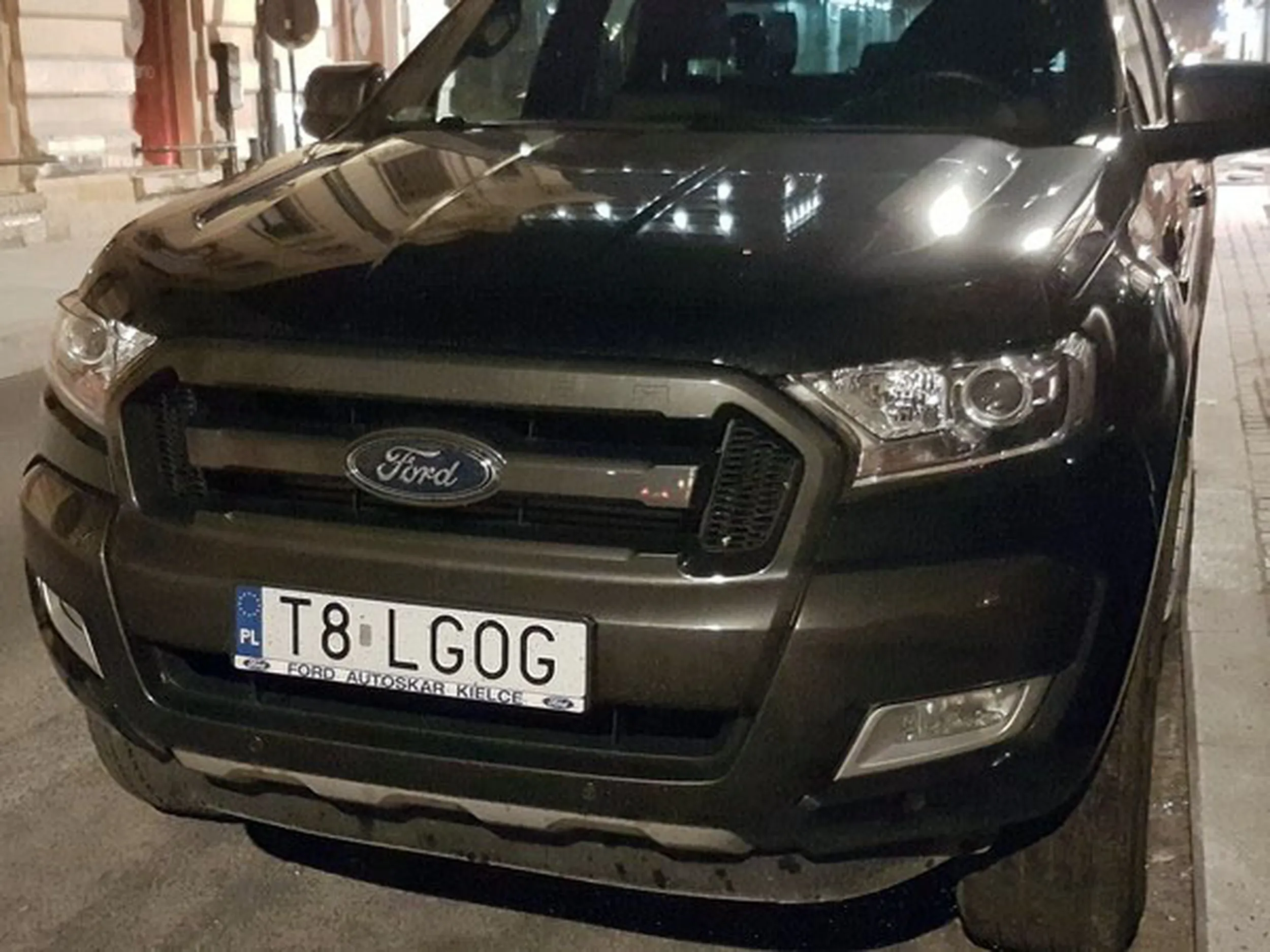 Fajny numer, blacha T8 LGOG