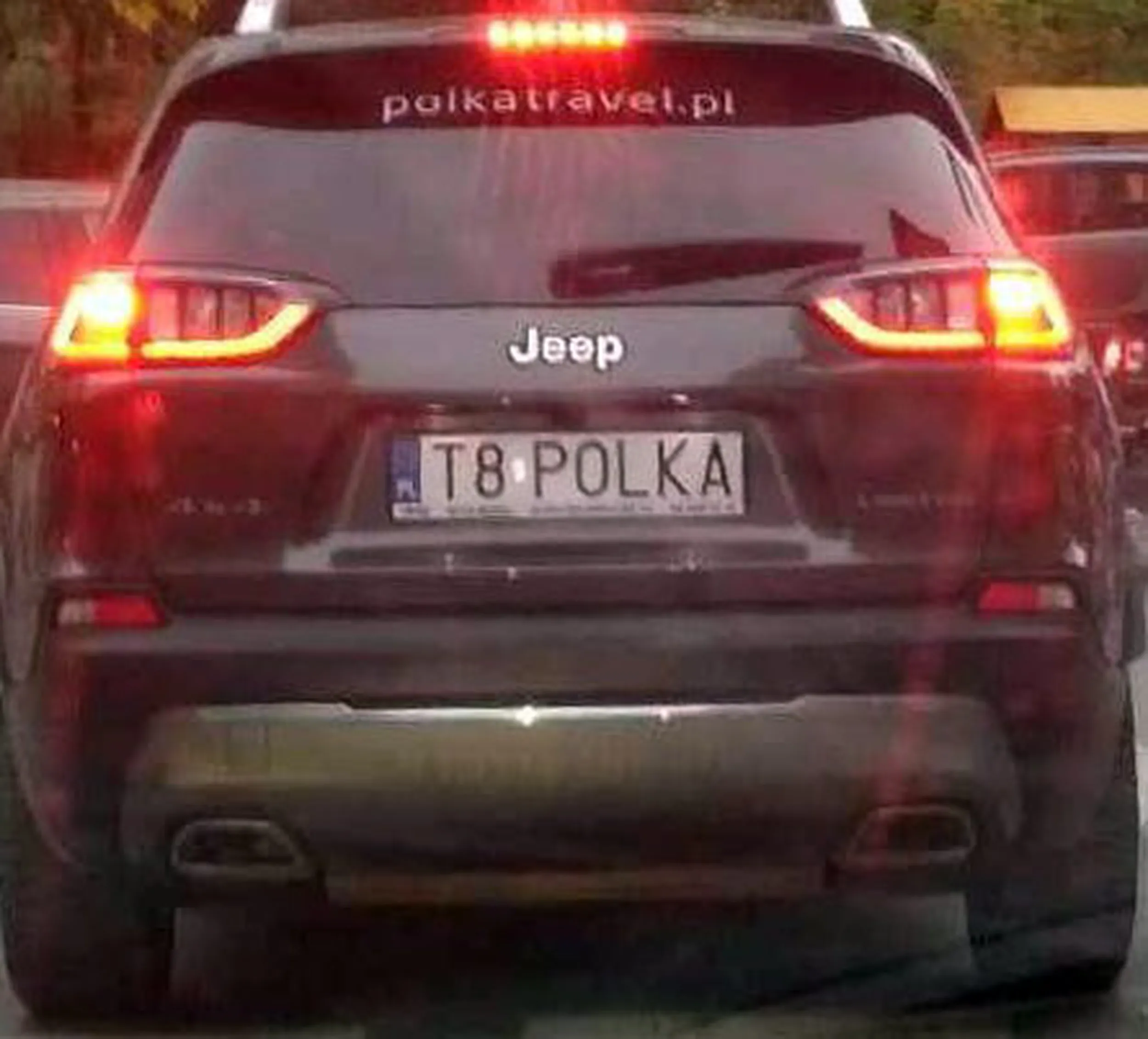 Fajny numer, blacha T8 POLKA