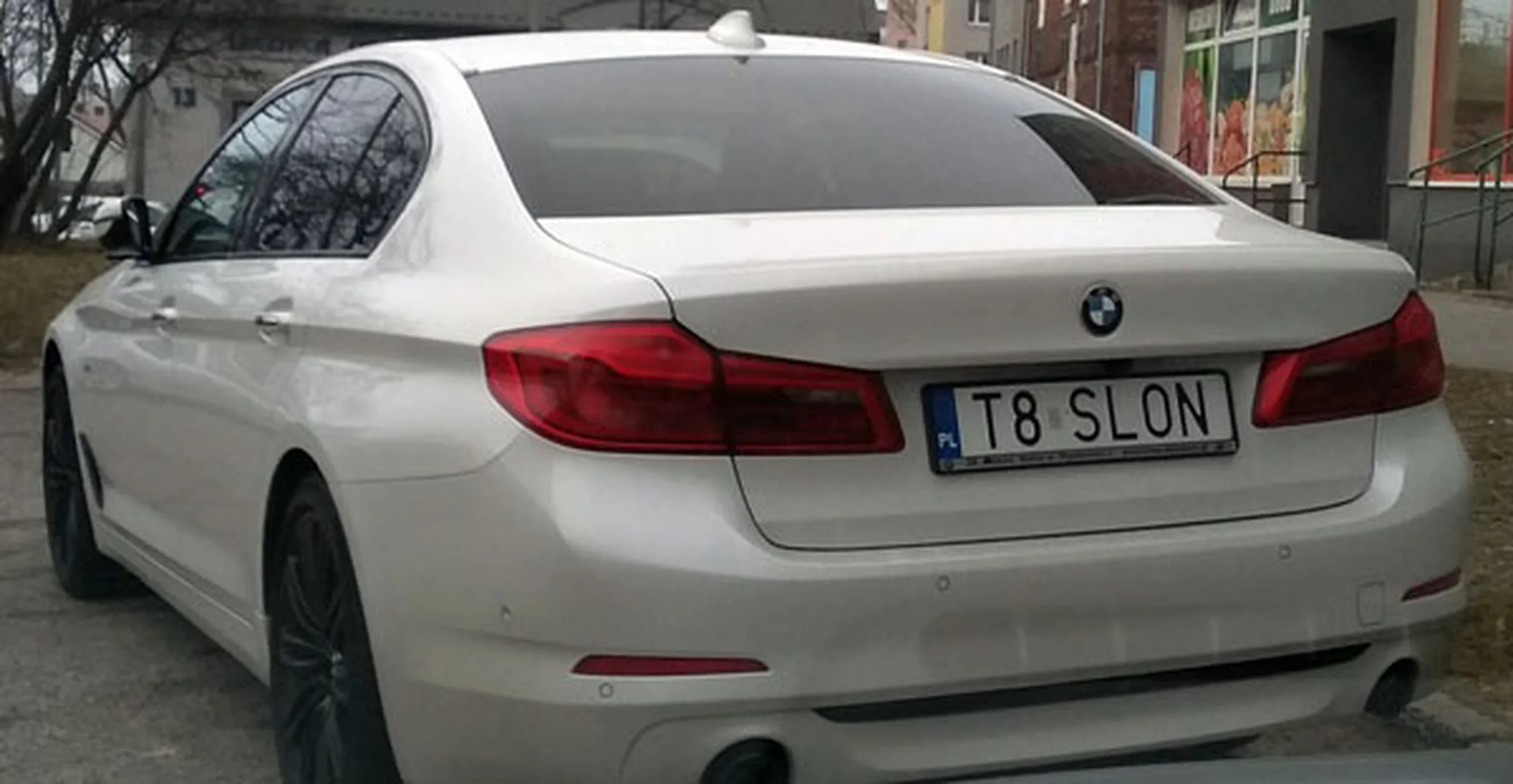 Fajny numer, blacha T8 SLON