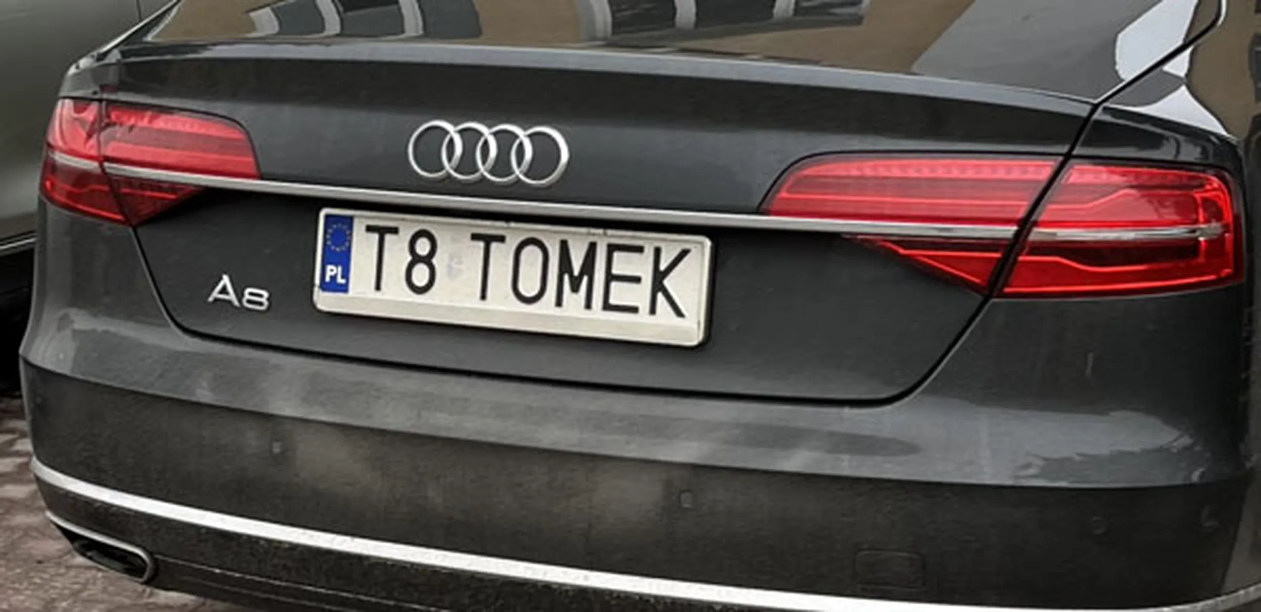 Fajny numer, blacha T8 TOMEK