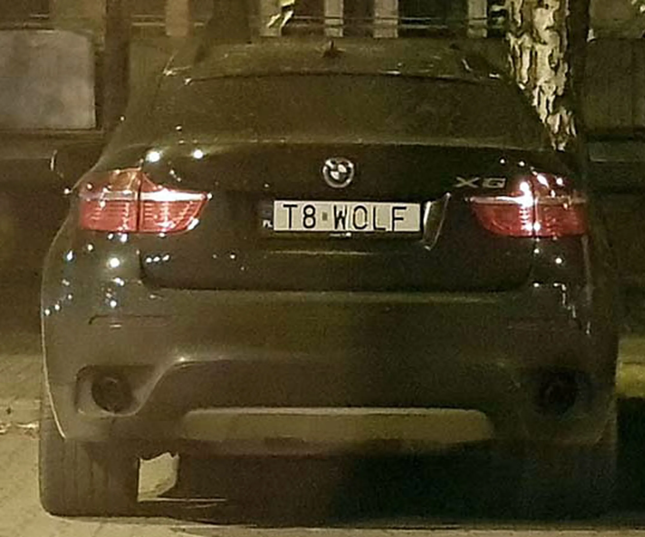 Fajny numer, blacha T8 WOLF