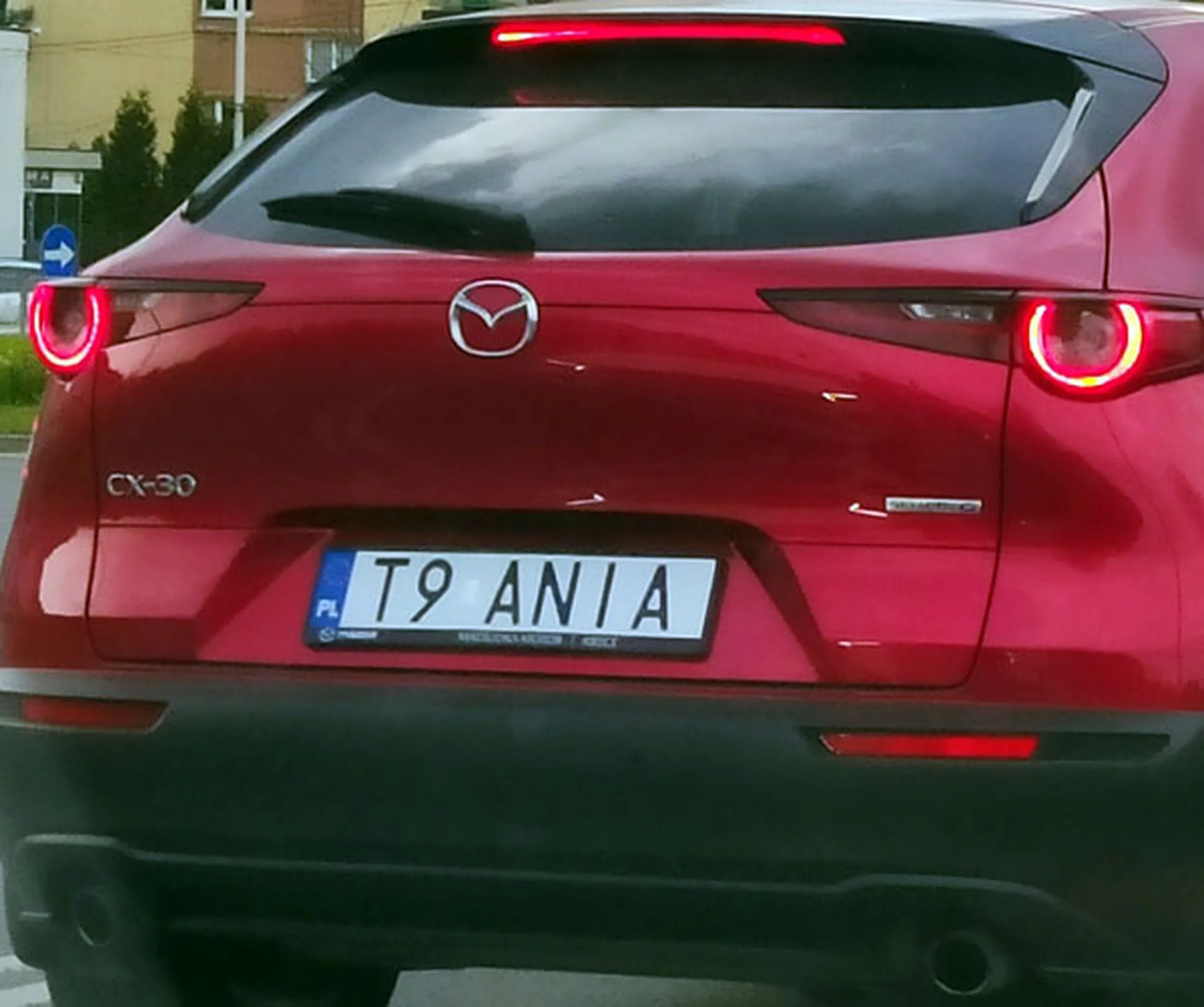 Fajny numer, blacha T9 ANIA