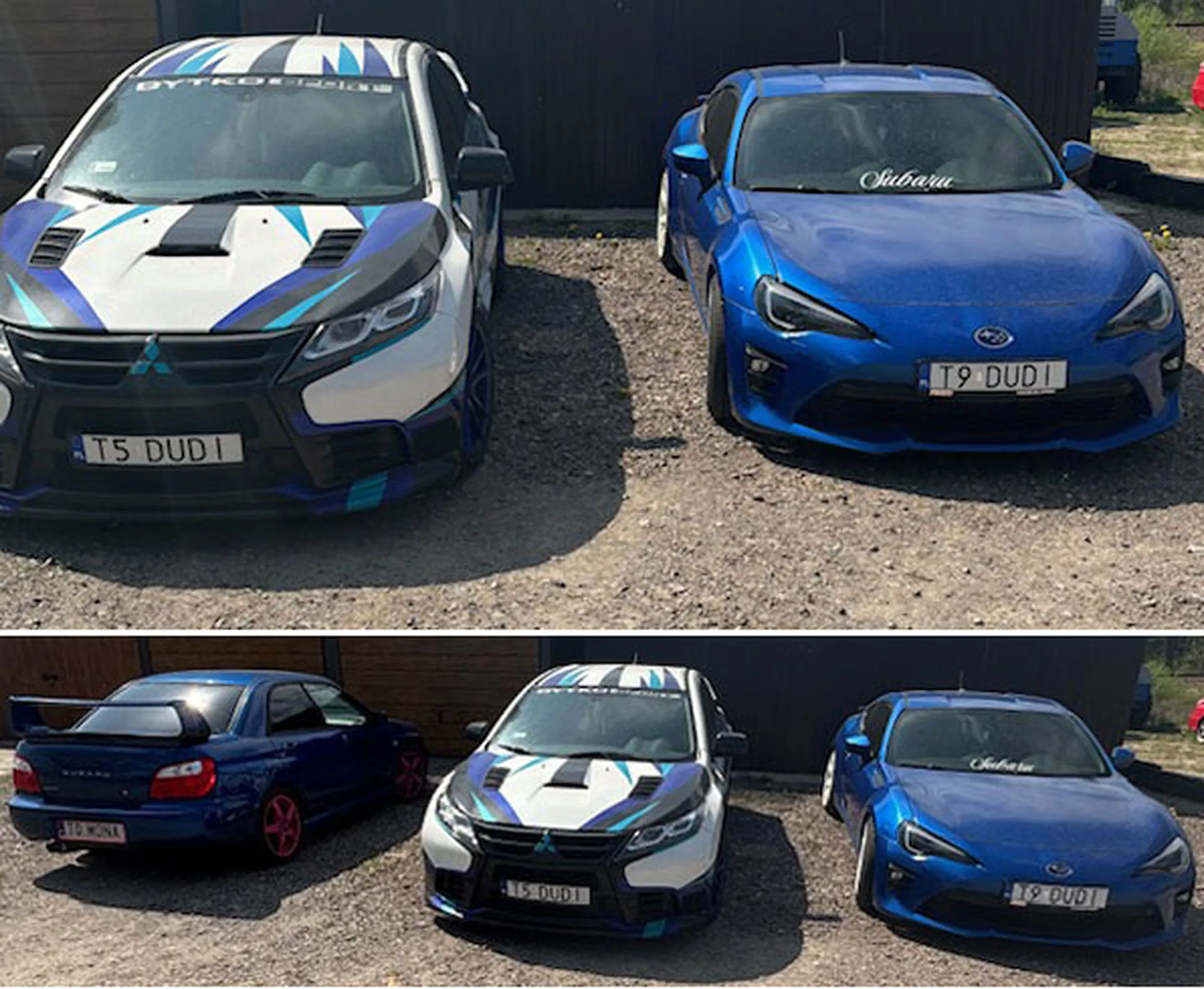 Fajny numer, blacha T9 DUDI