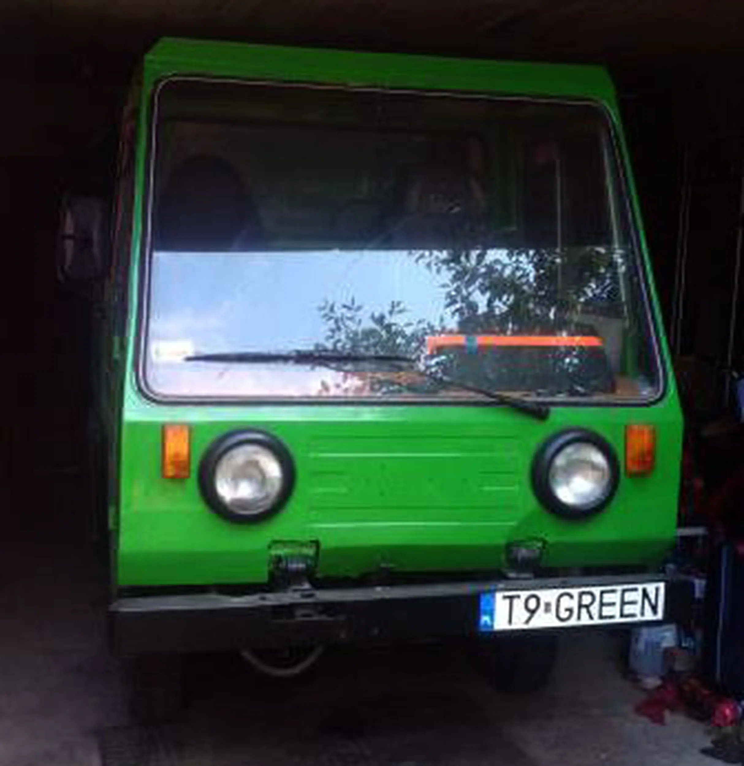 Fajny numer, blacha T9 GREEN