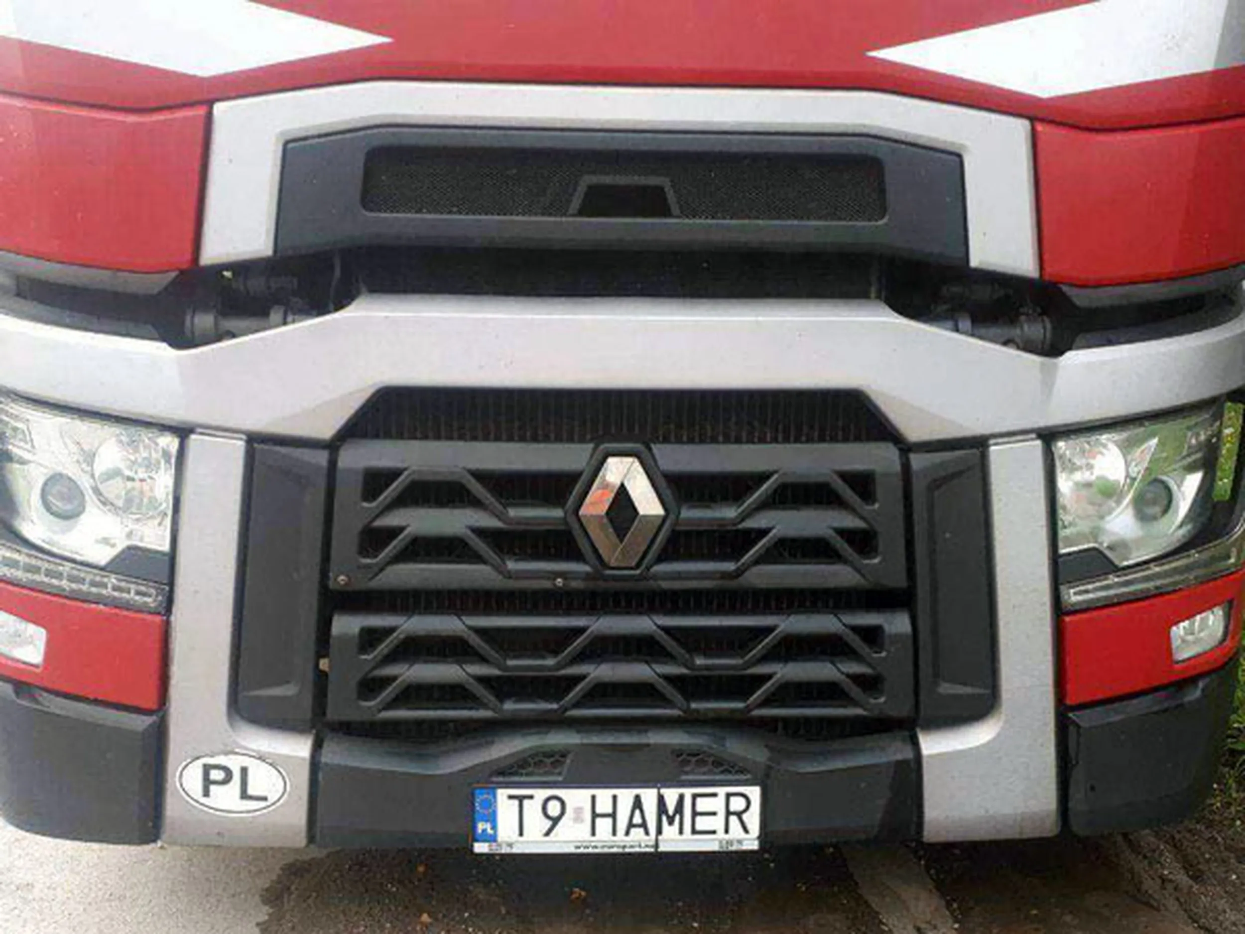 Fajny numer, blacha T9 HAMER