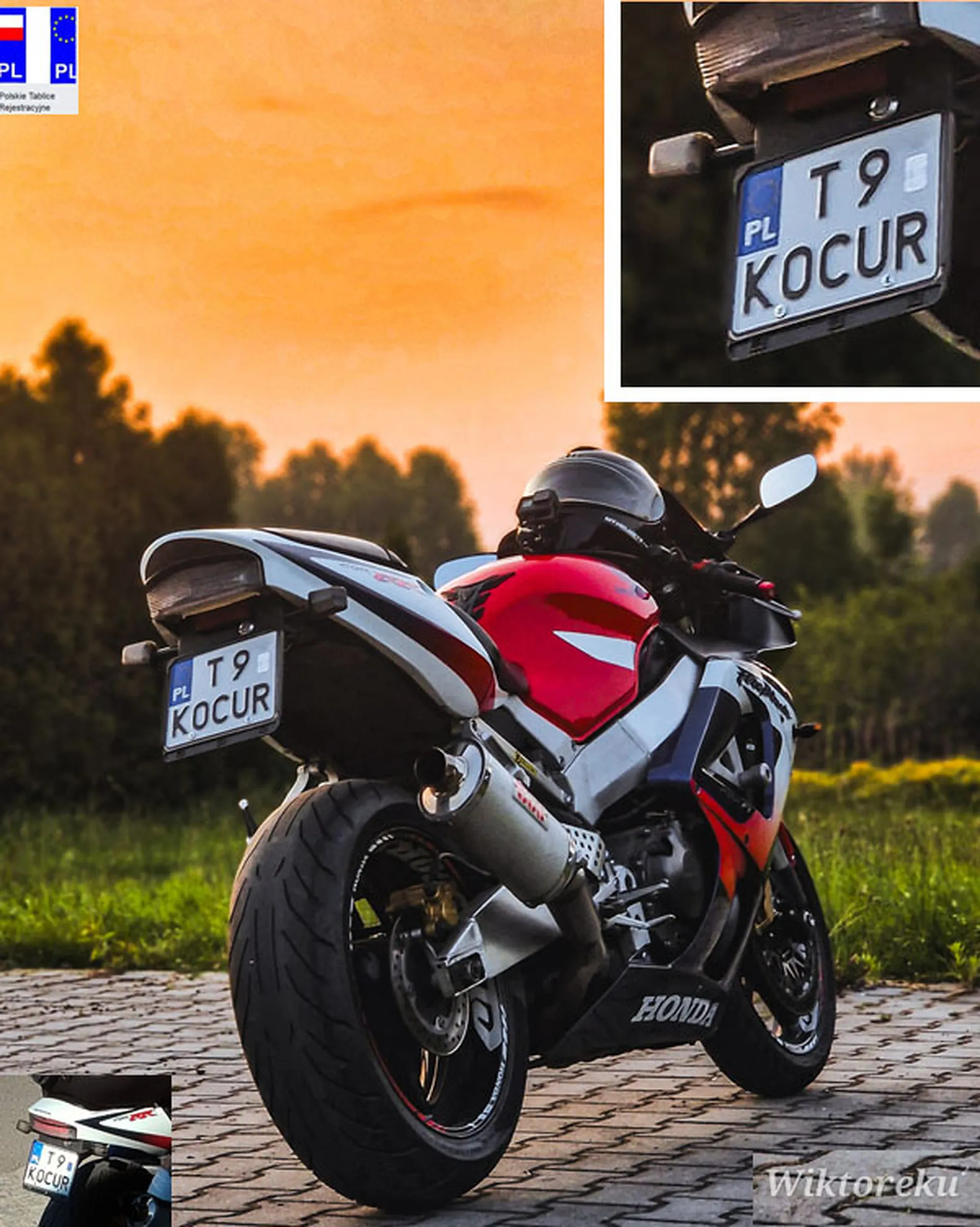 Fajny numer, blacha T9 KOCUR