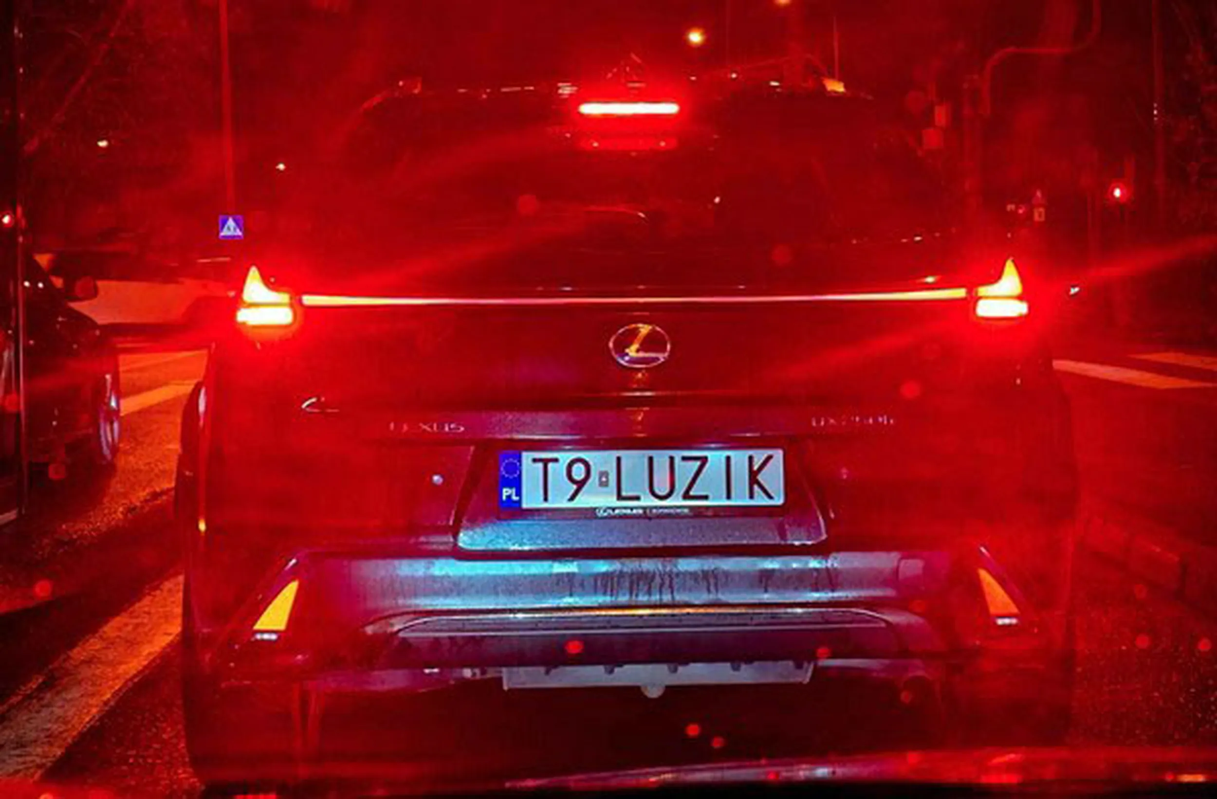 Fajny numer, blacha T9 LUZIK