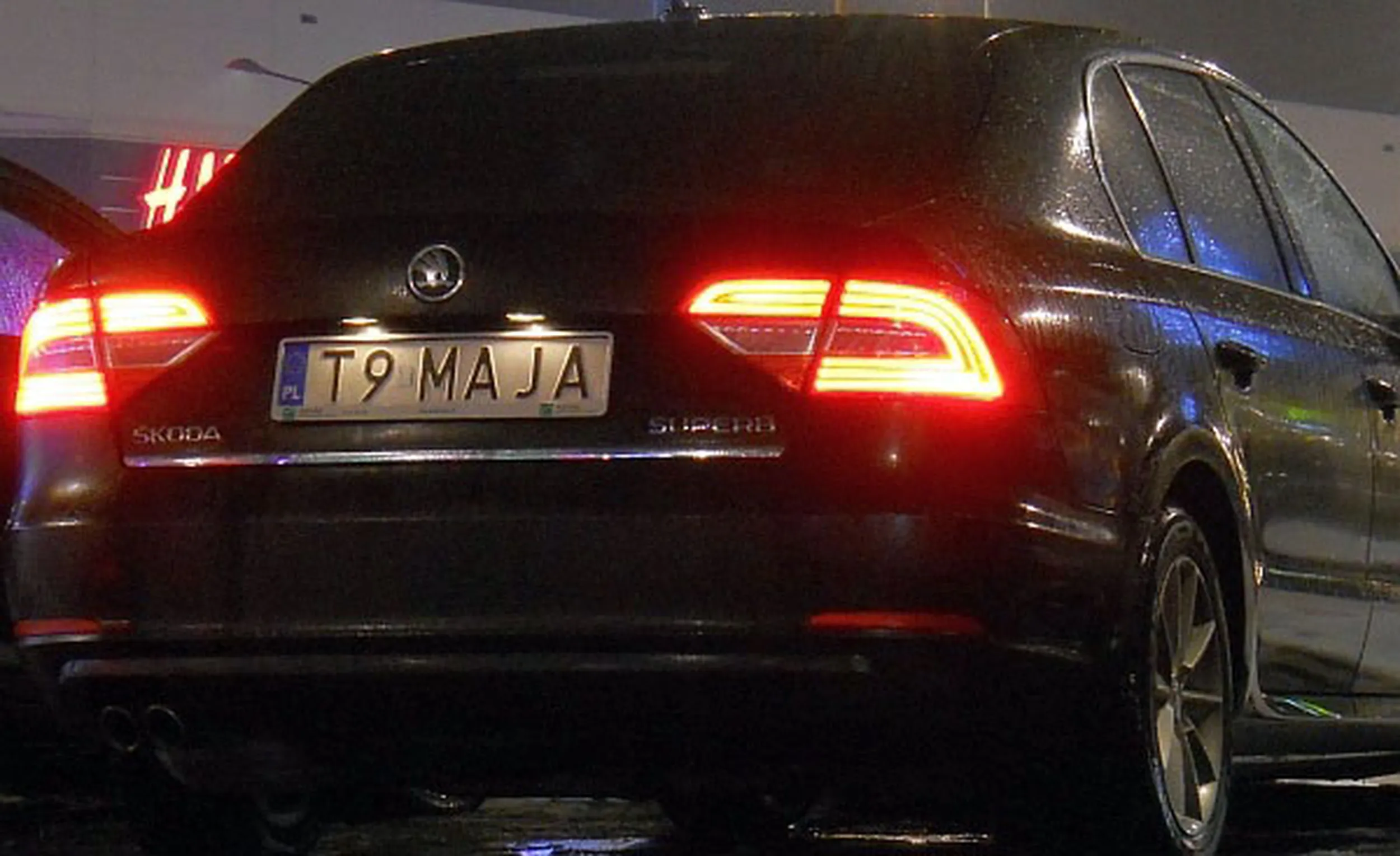 Fajny numer, blacha T9 MAJA