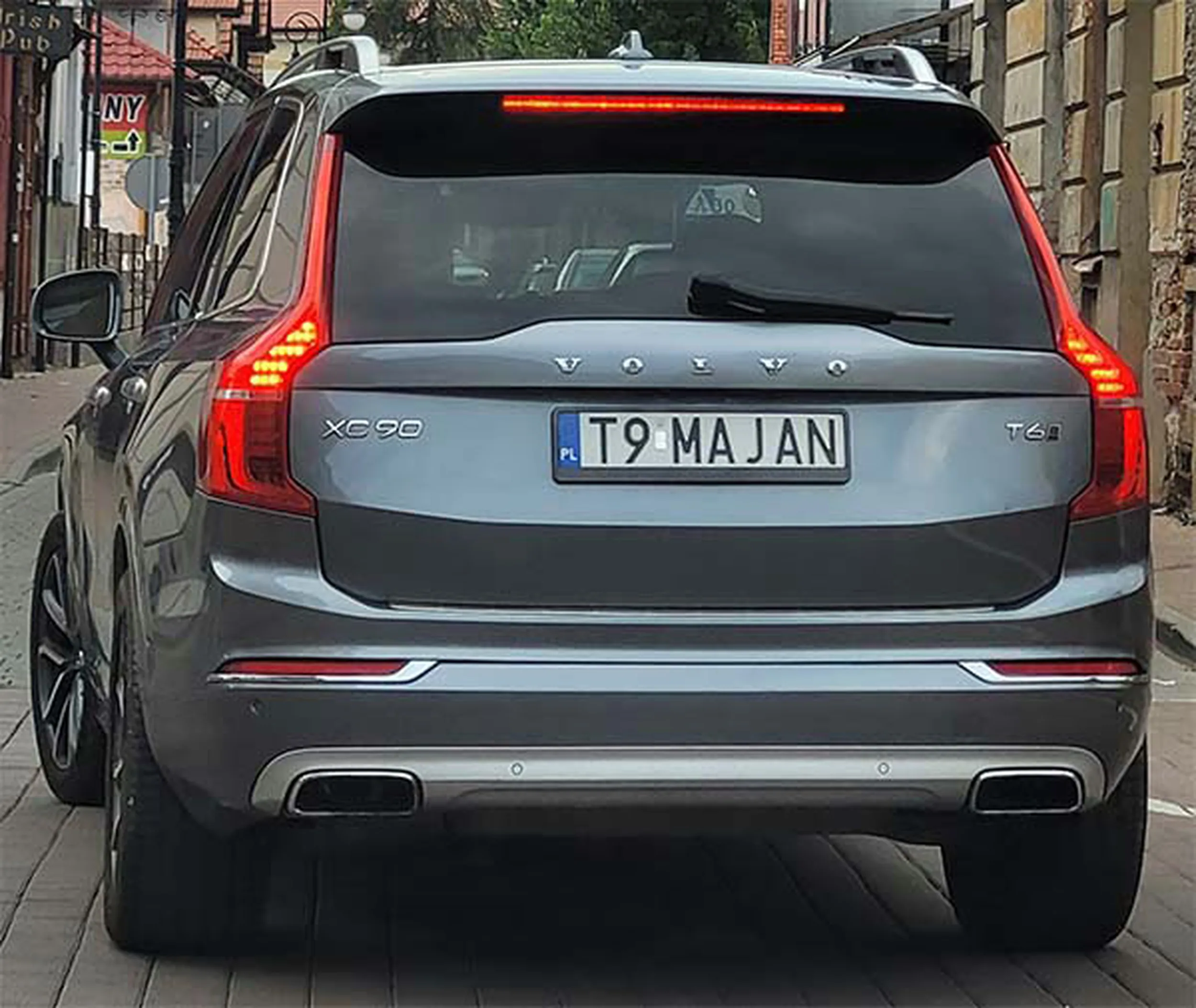 Fajny numer, blacha T9 MAJAN