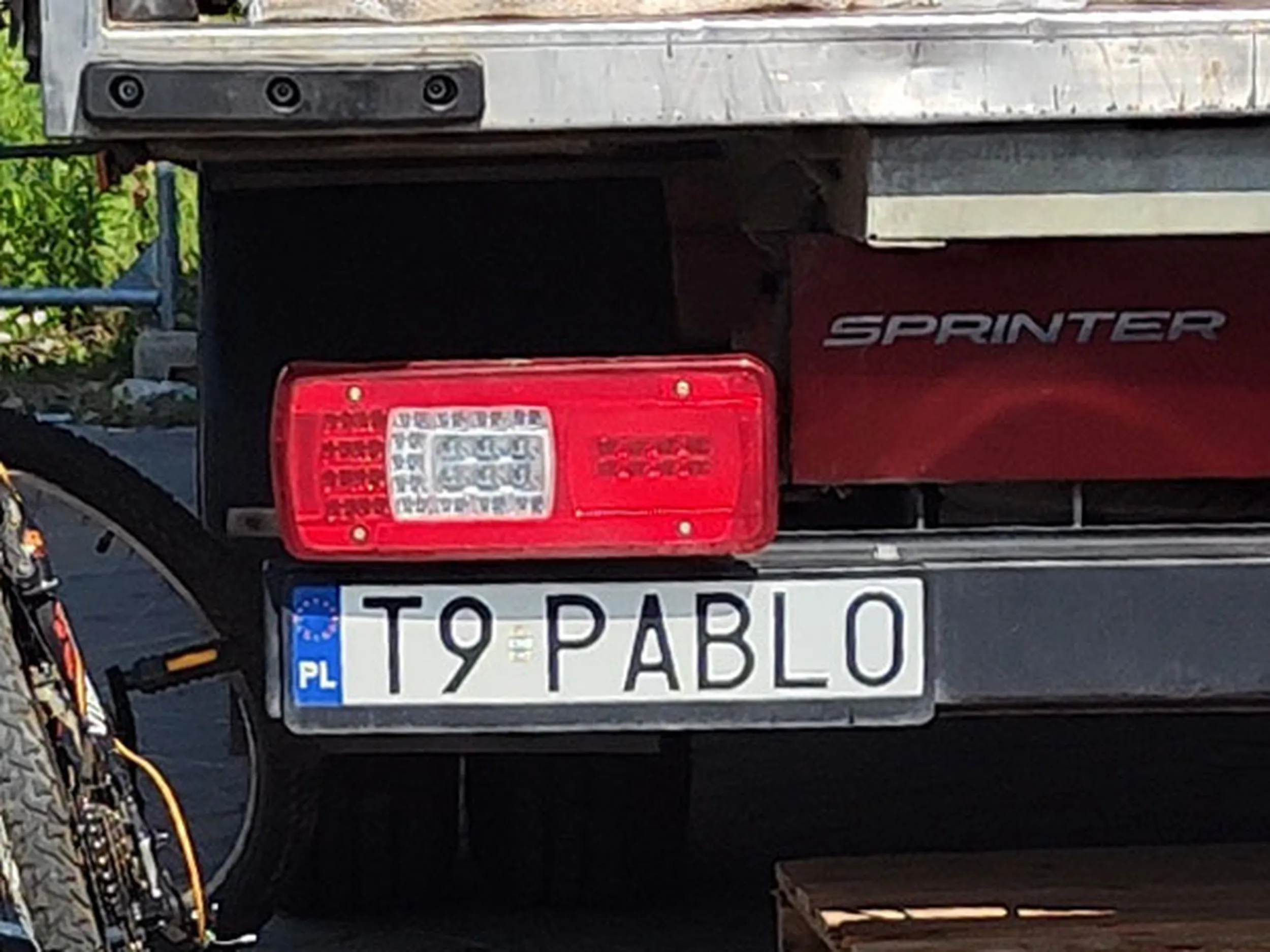Fajny numer, blacha T9 PABLO