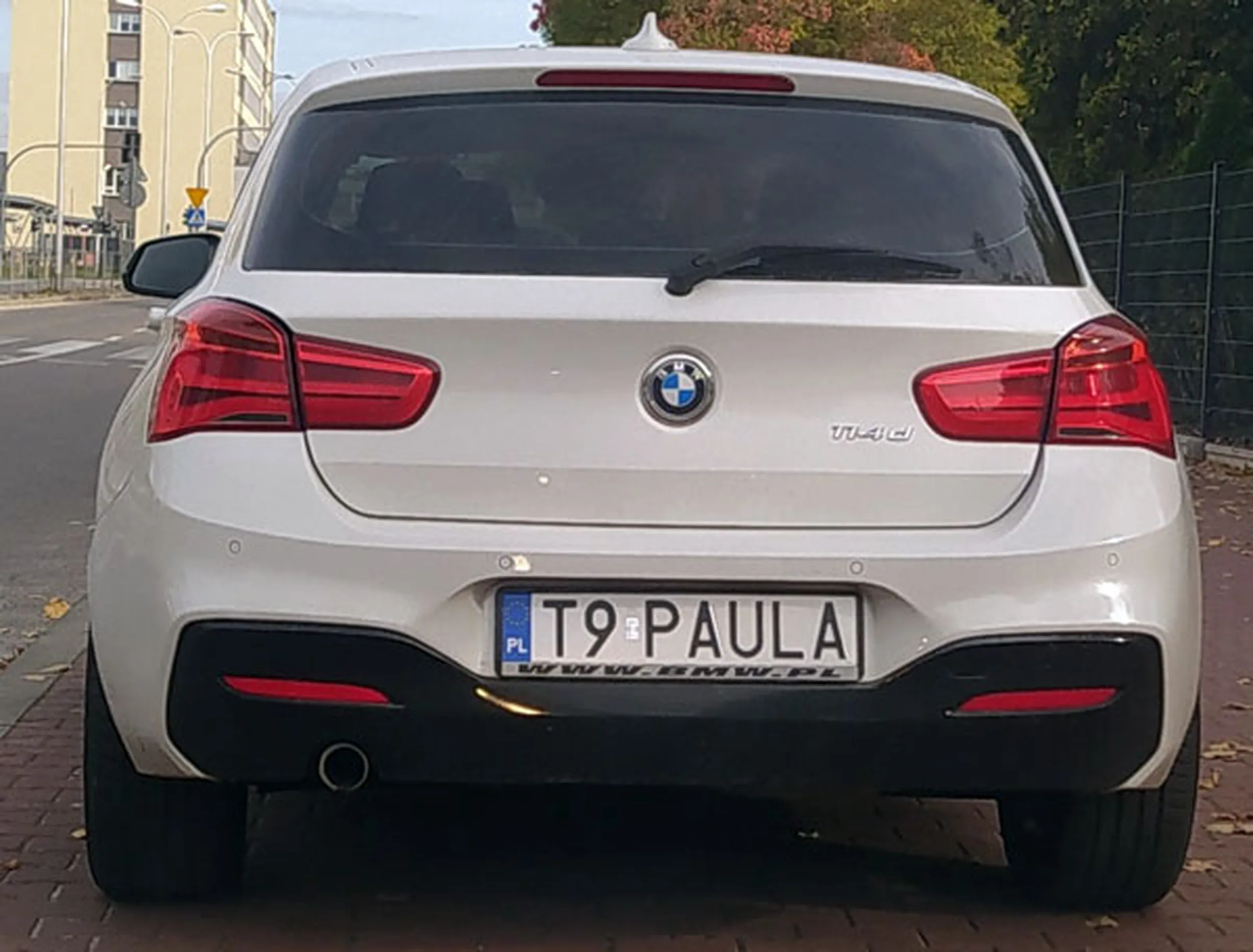 Fajny numer, blacha T9 PAULA