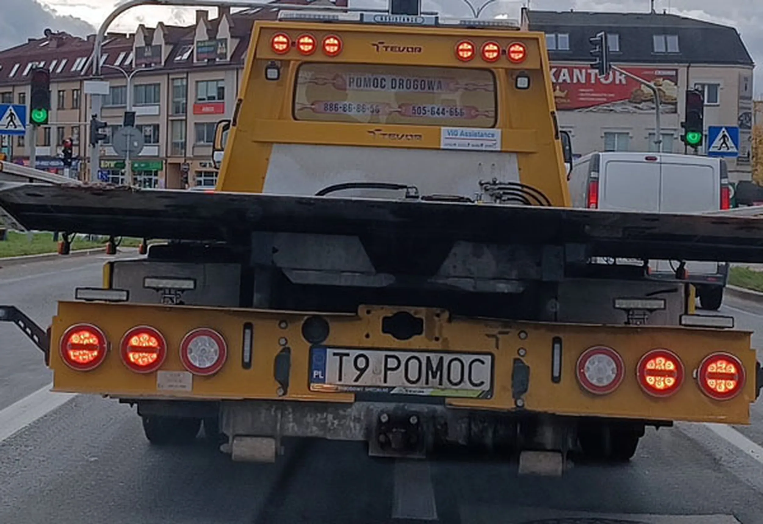 Fajny numer, blacha T9 POMOC