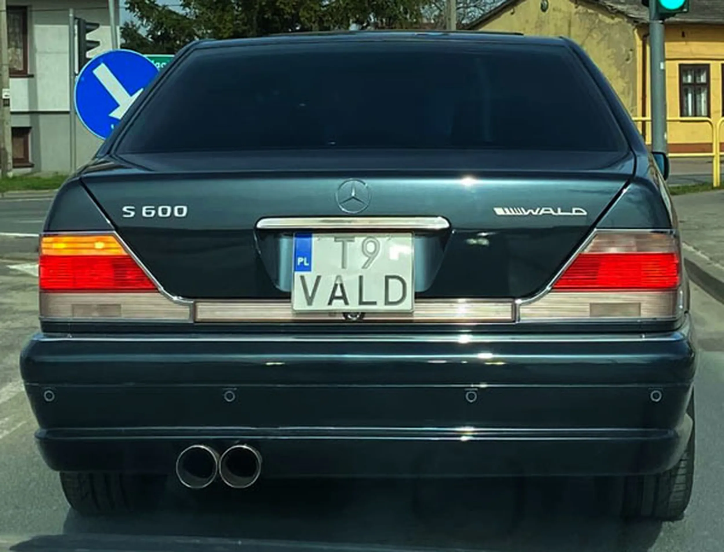 Fajny numer, blacha T9 VALD