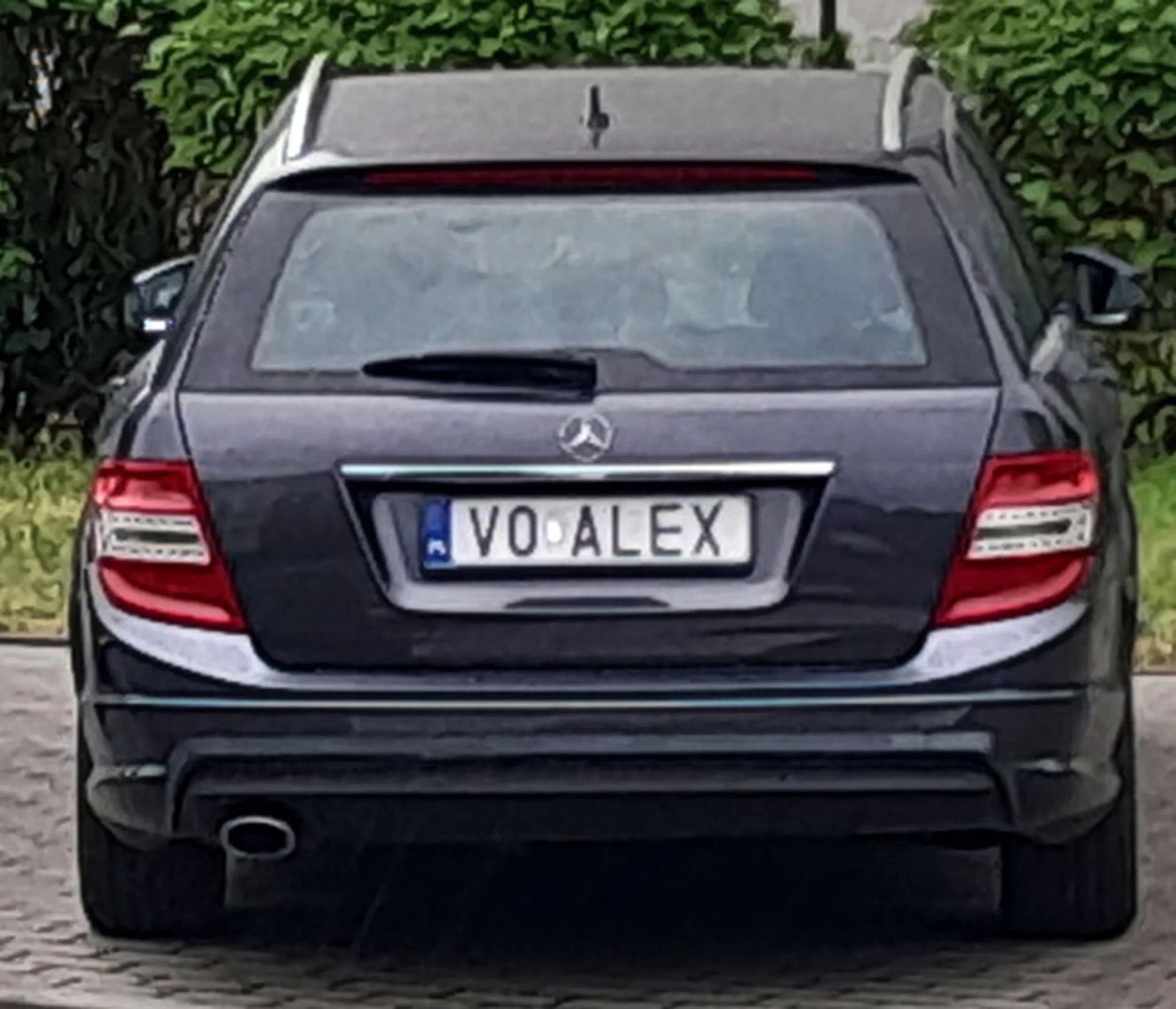 Fajny numer, blacha V0 ALEX